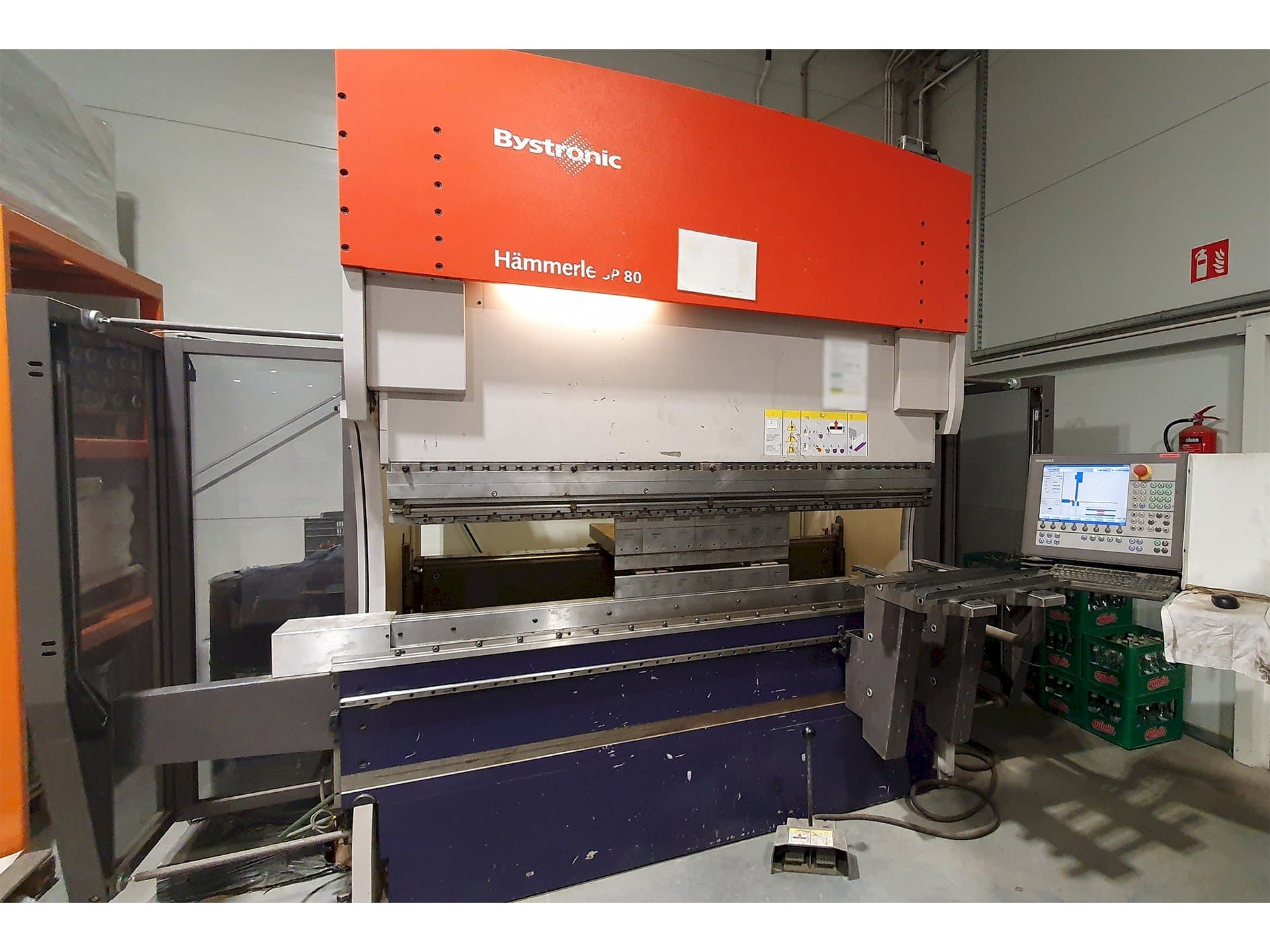 Masina Bystronic 3P 80/210 eestvaade