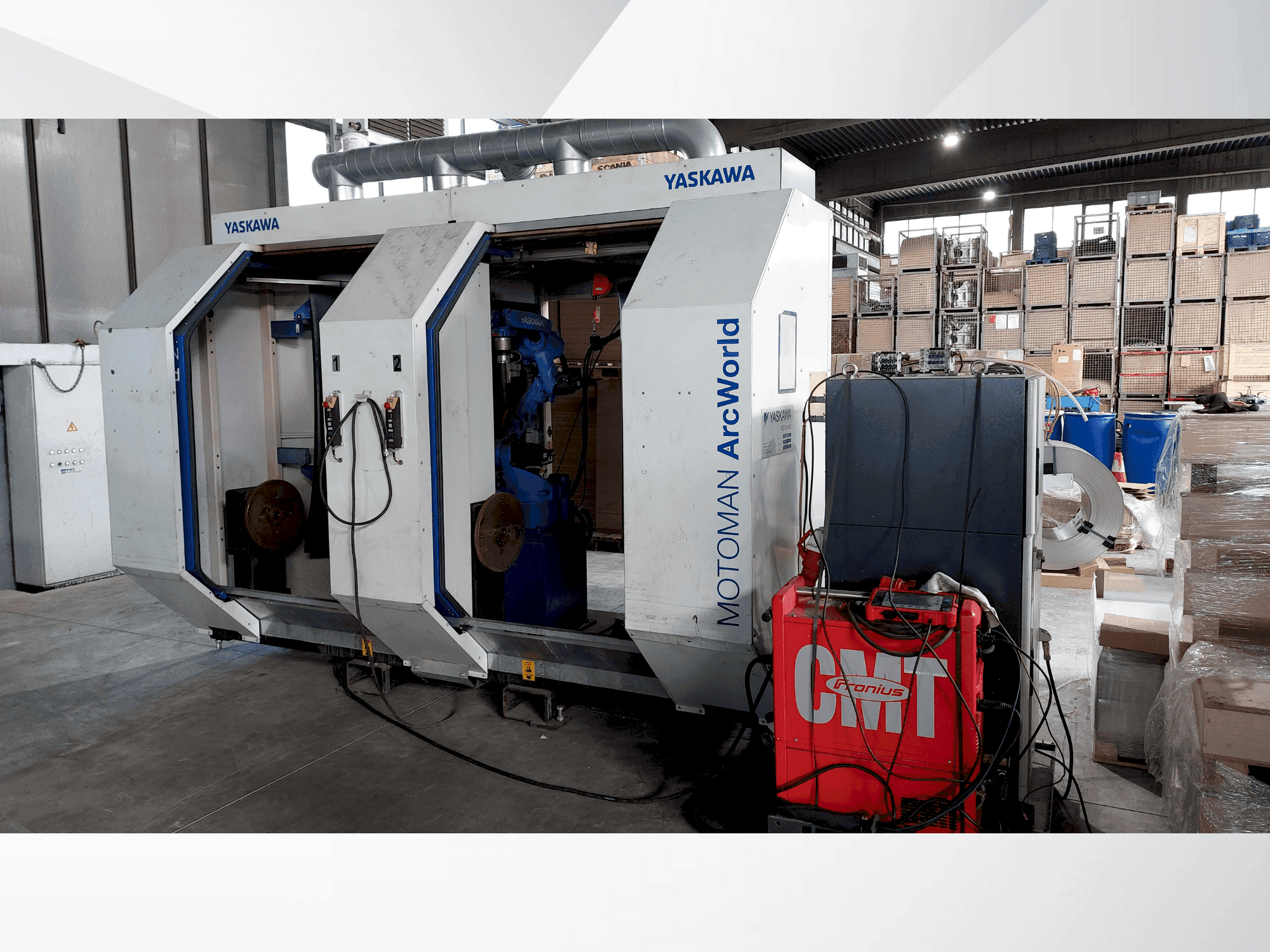Masina Yaskawa Motoman ArcWorld eestvaade