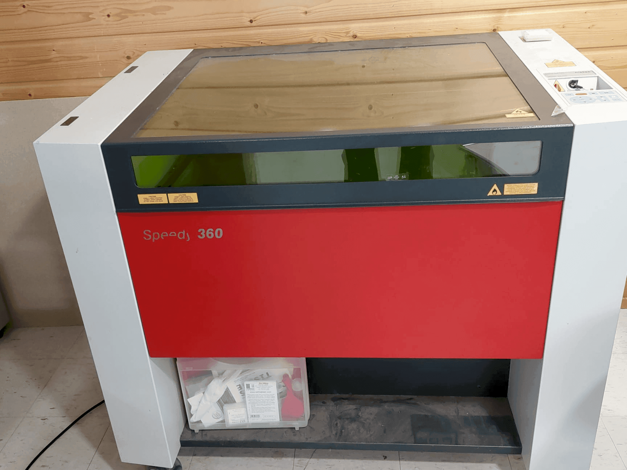 Masina Trotec Speedy 360 flexx (2017) eestvaade