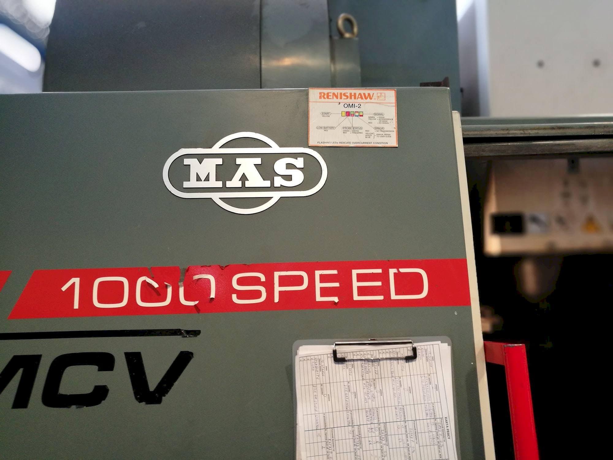Masina KOVOSVIT MAS MCV 1000 SPEED eestvaade