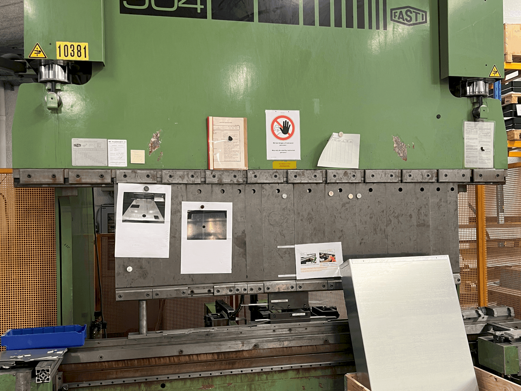 Masina FASTI 904 eestvaade