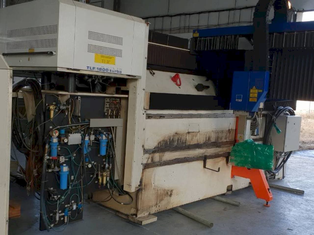 Masina Trumpf Lasercell TLC 1005   eestvaade