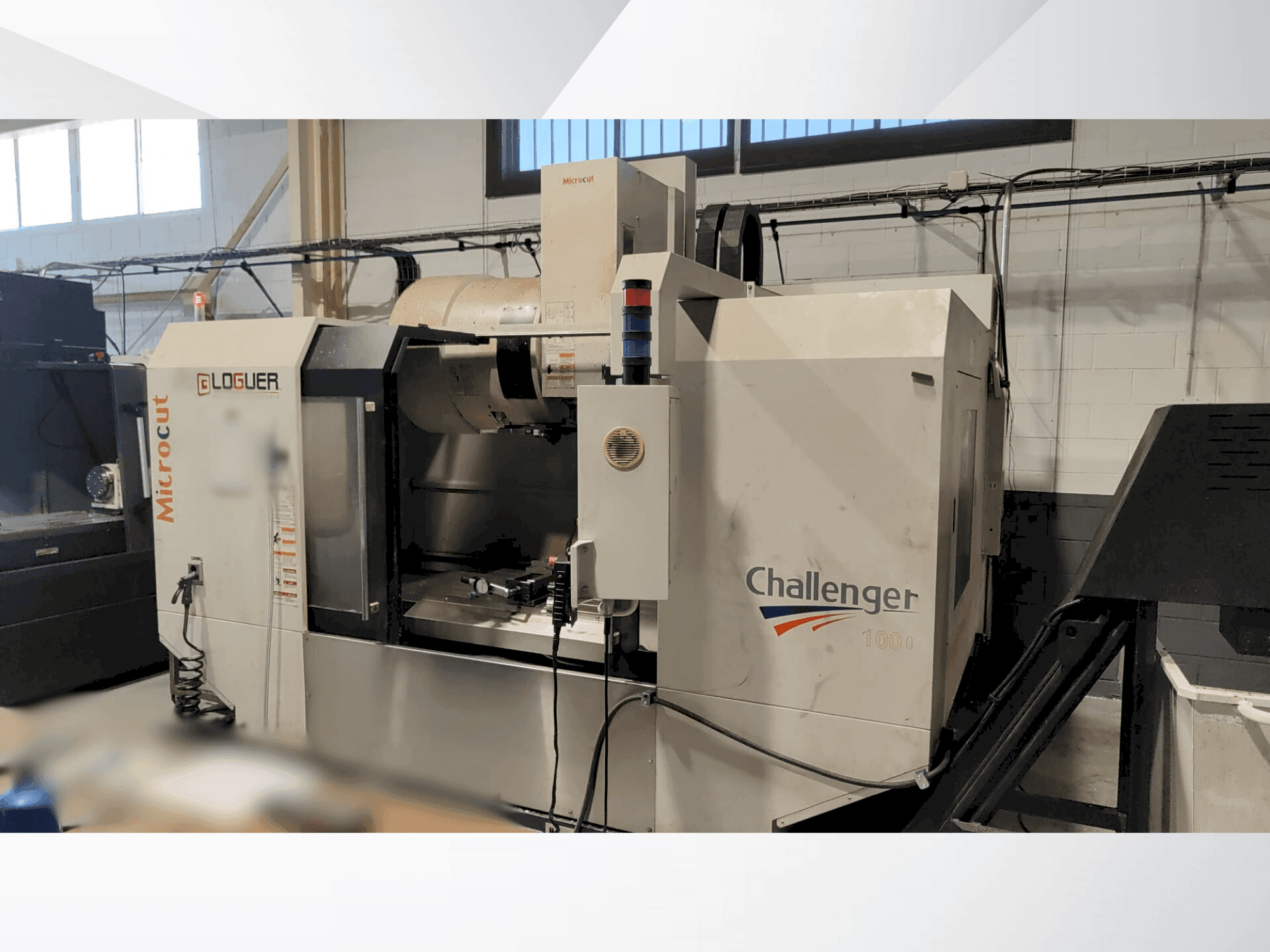 Masina MICROCUT Challenger VM 1000 eestvaade