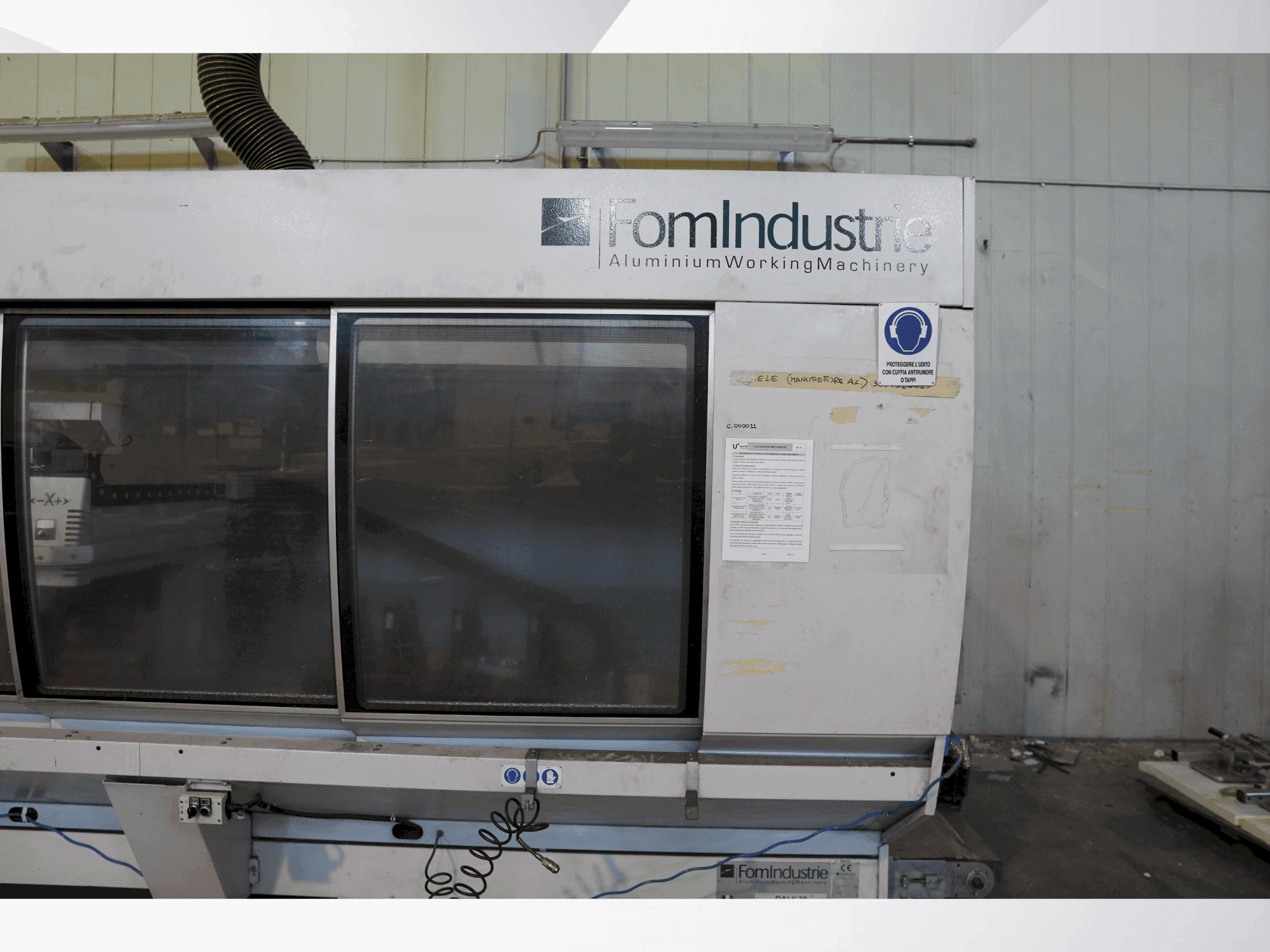 Masina FomIndustrie DALI 70 eestvaade