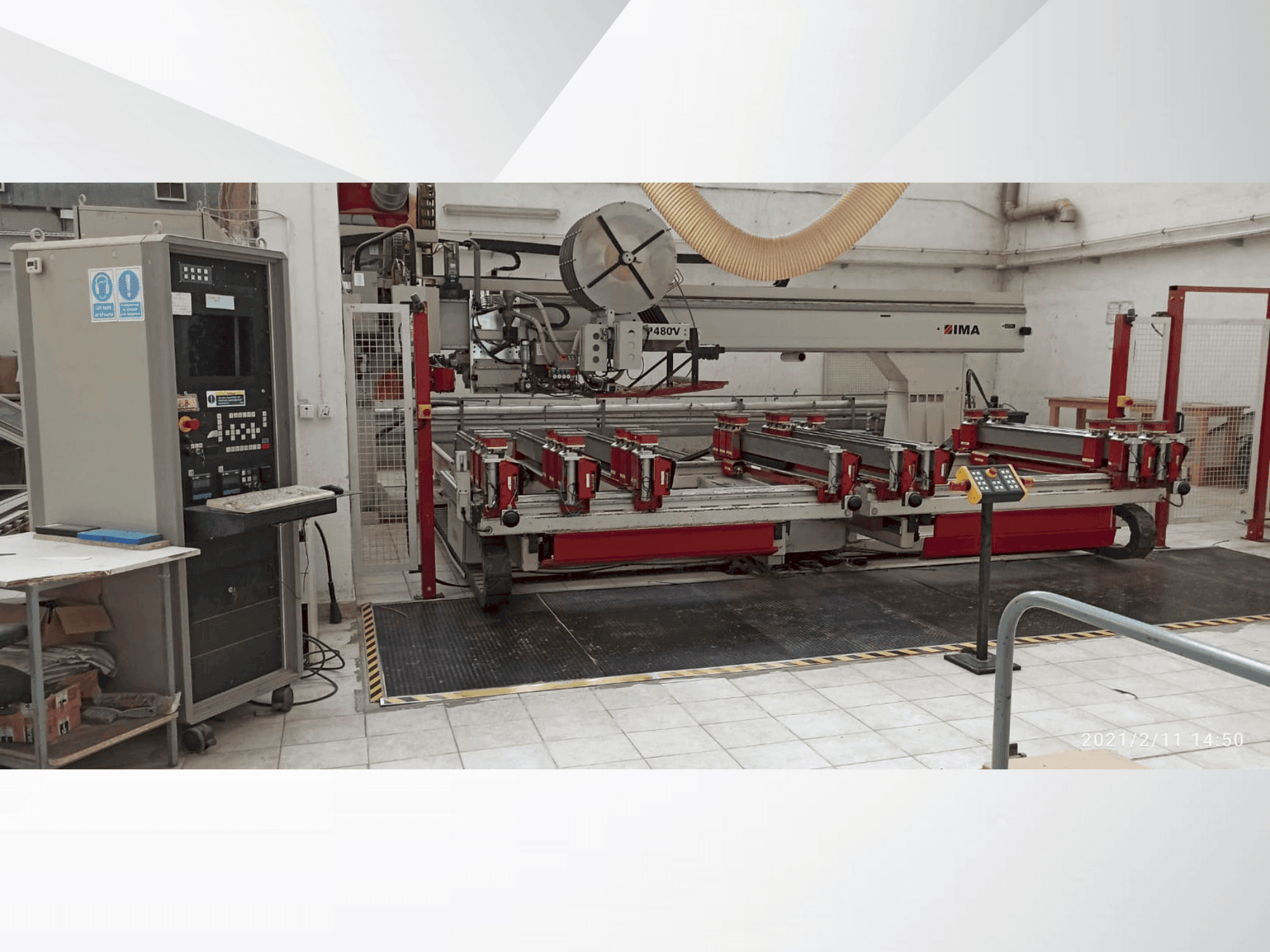 Masina IMA BIMA P480V 180/480 eestvaade