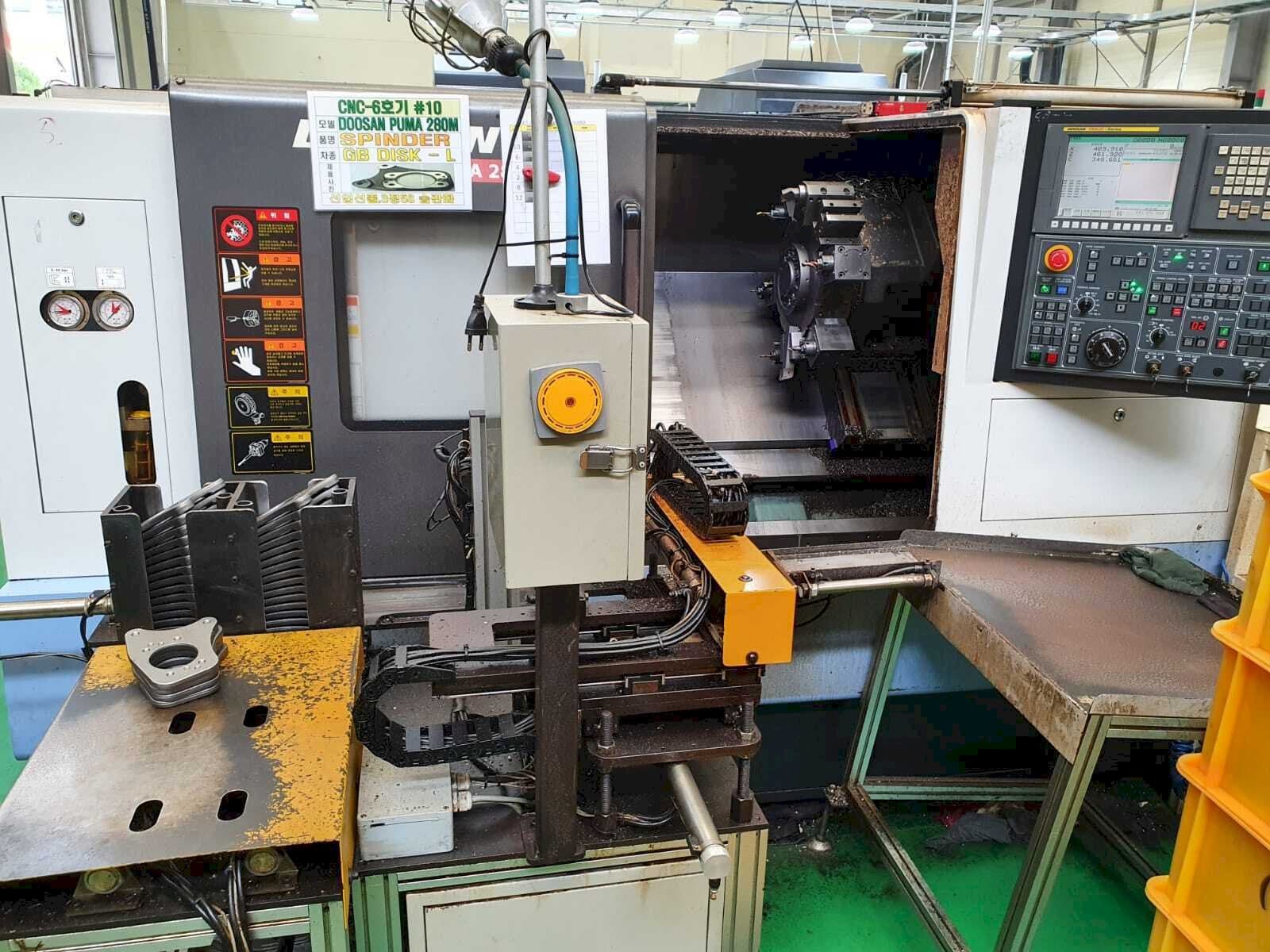 Masina Doosan Puma 280M eestvaade