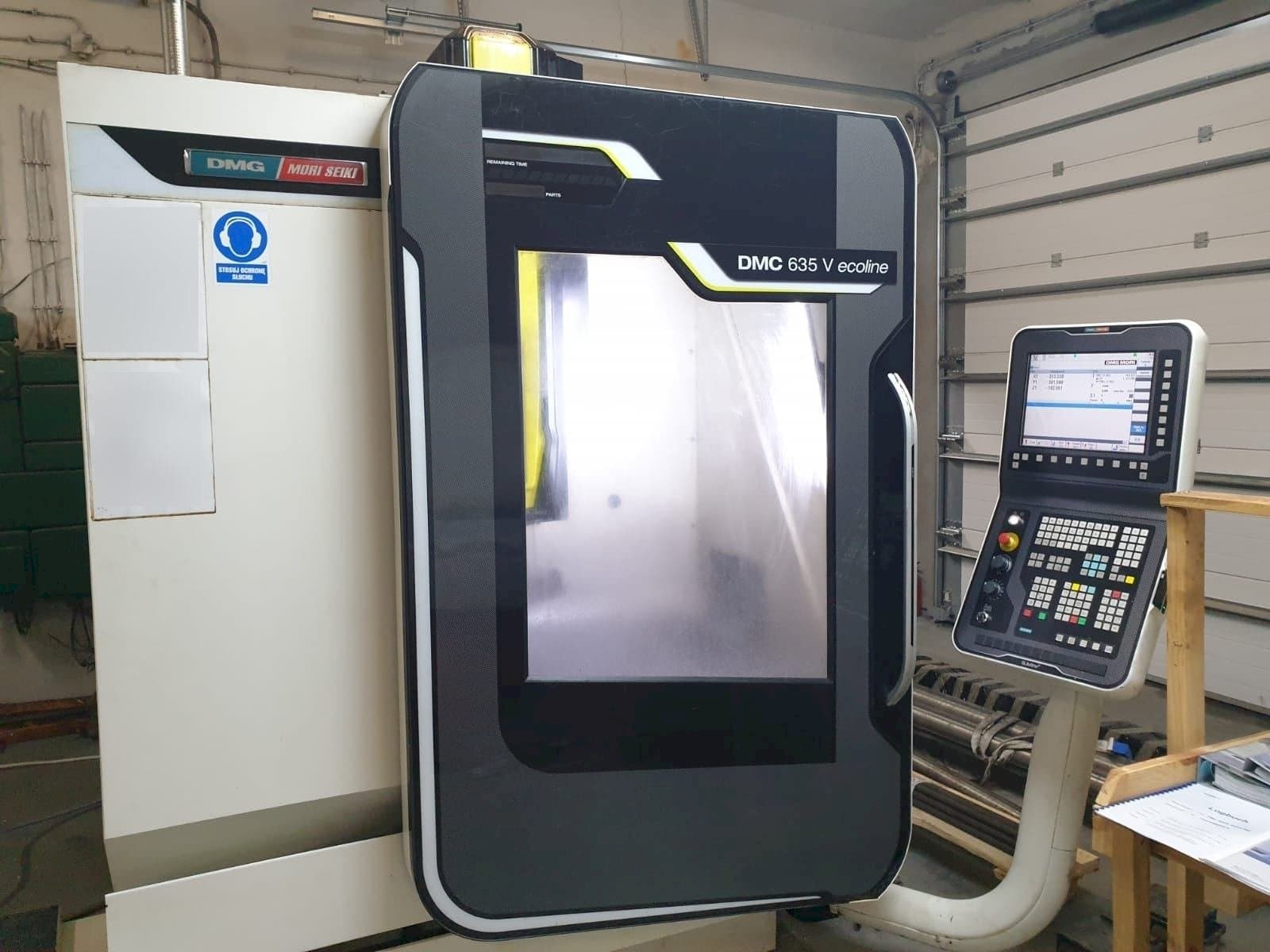 Masina DMG DMC 635 V ecoline eestvaade