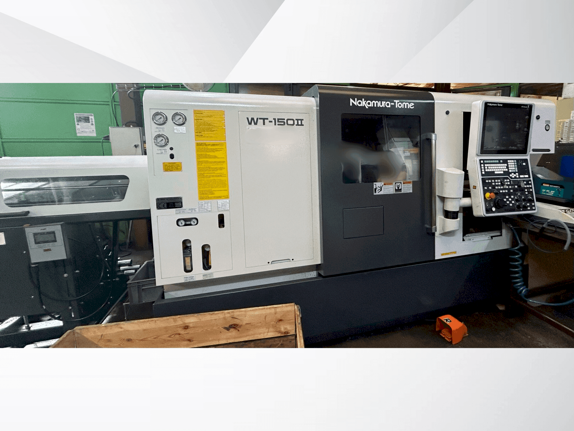 Masina NAKAMURA-TOME WT 150   eestvaade