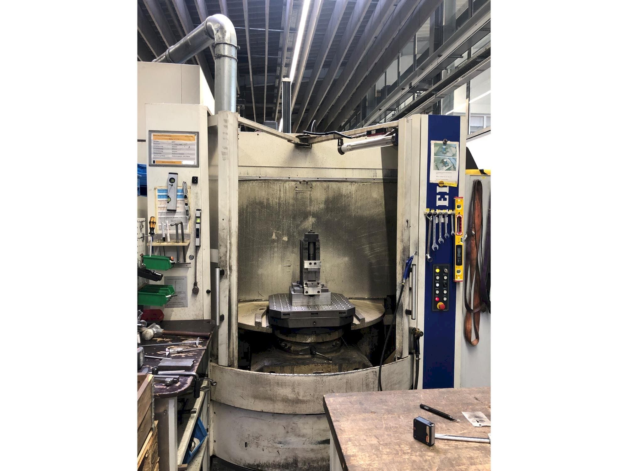 Masina HELLER MCH 250 eestvaade