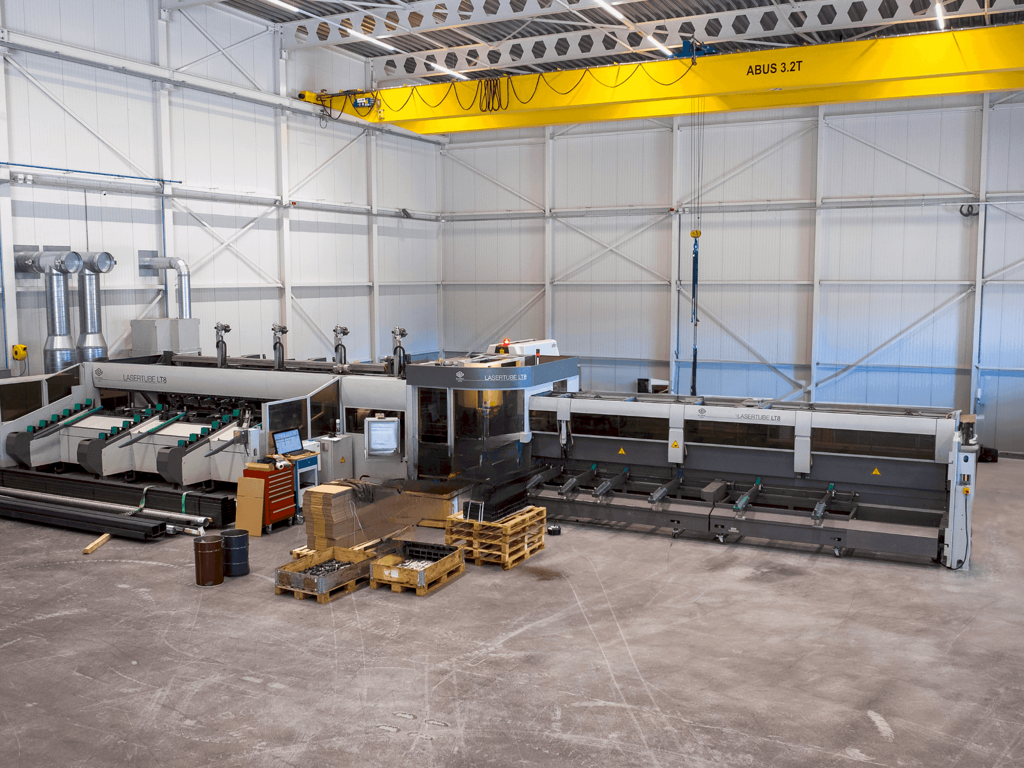 Masina BLM Adige LT8 4kW Co2 eestvaade