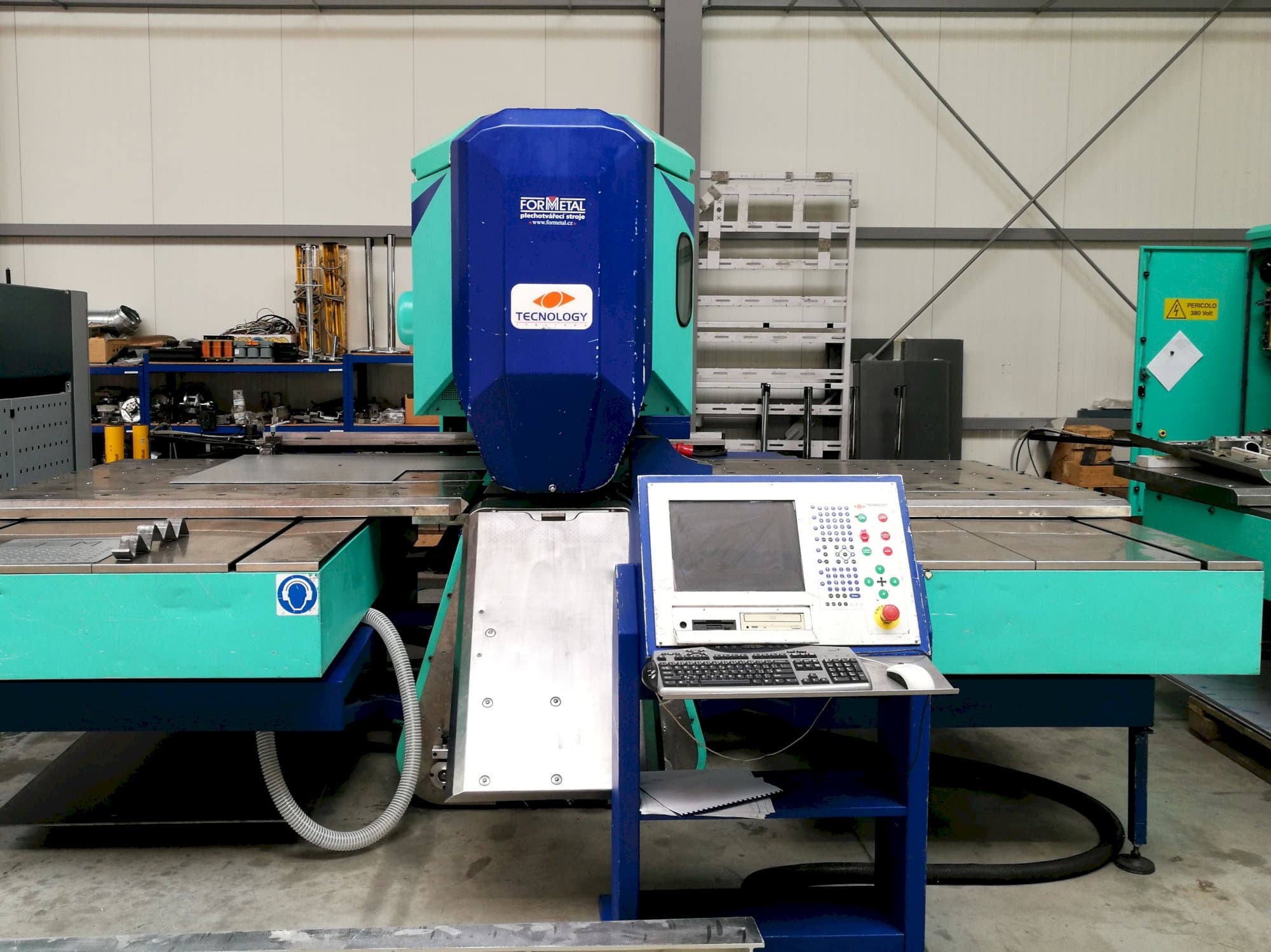 Masina TECNOLOGY Italiana TECNOTRANSFER 15 SR eestvaade