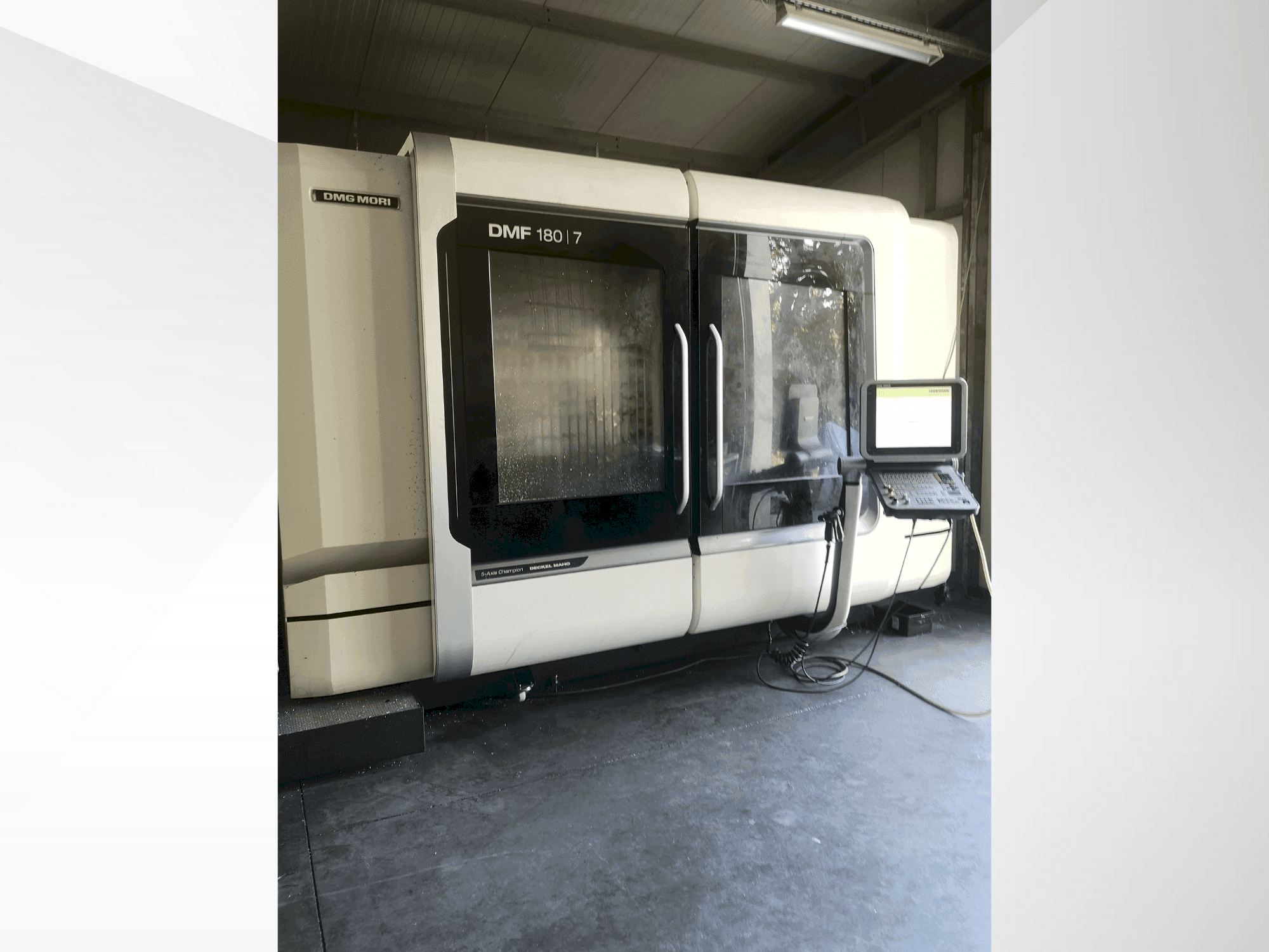 Masina DMG MORI DMF 180/7 eestvaade