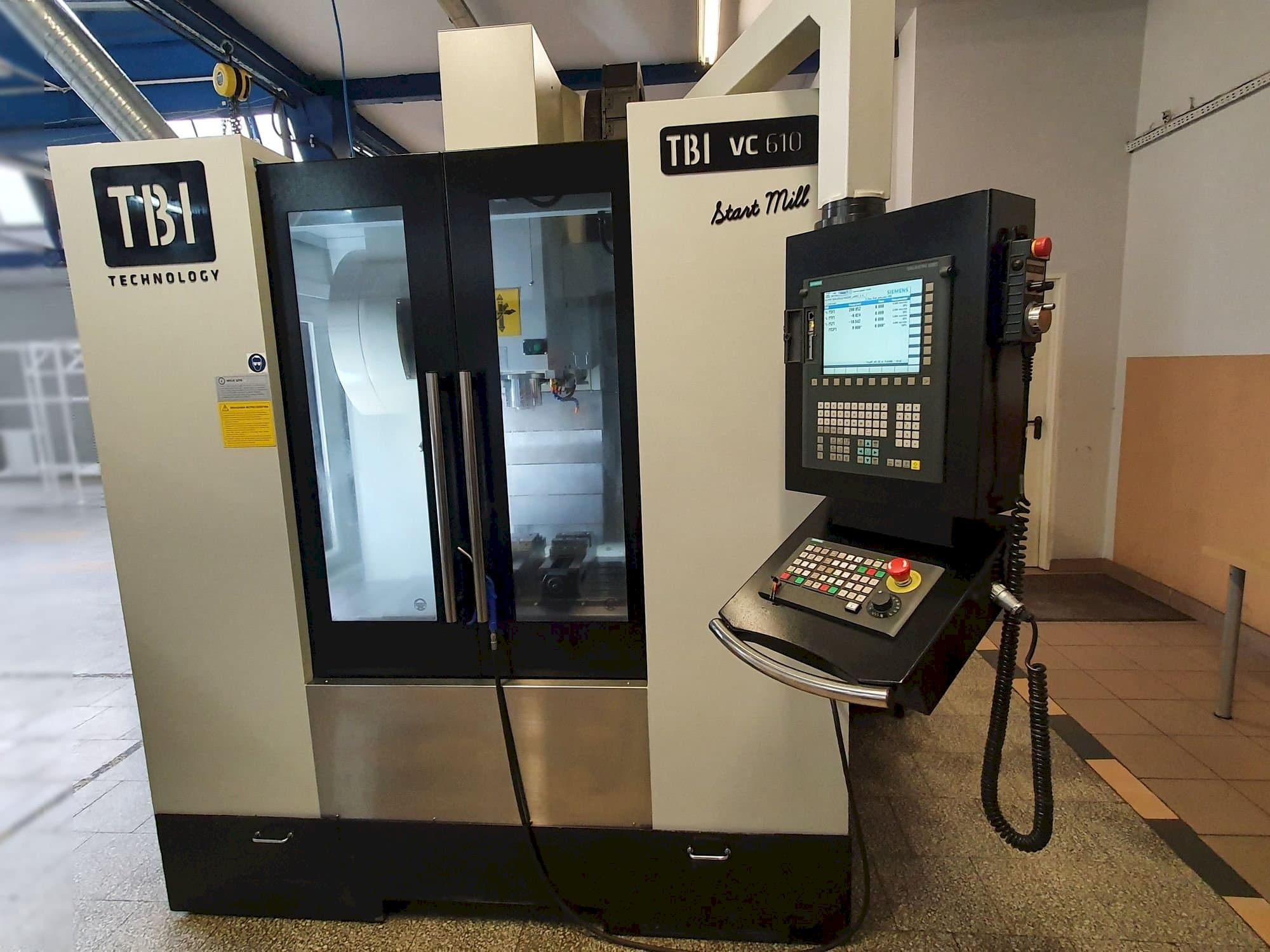 Masina TBI VC610 Start Mill eestvaade