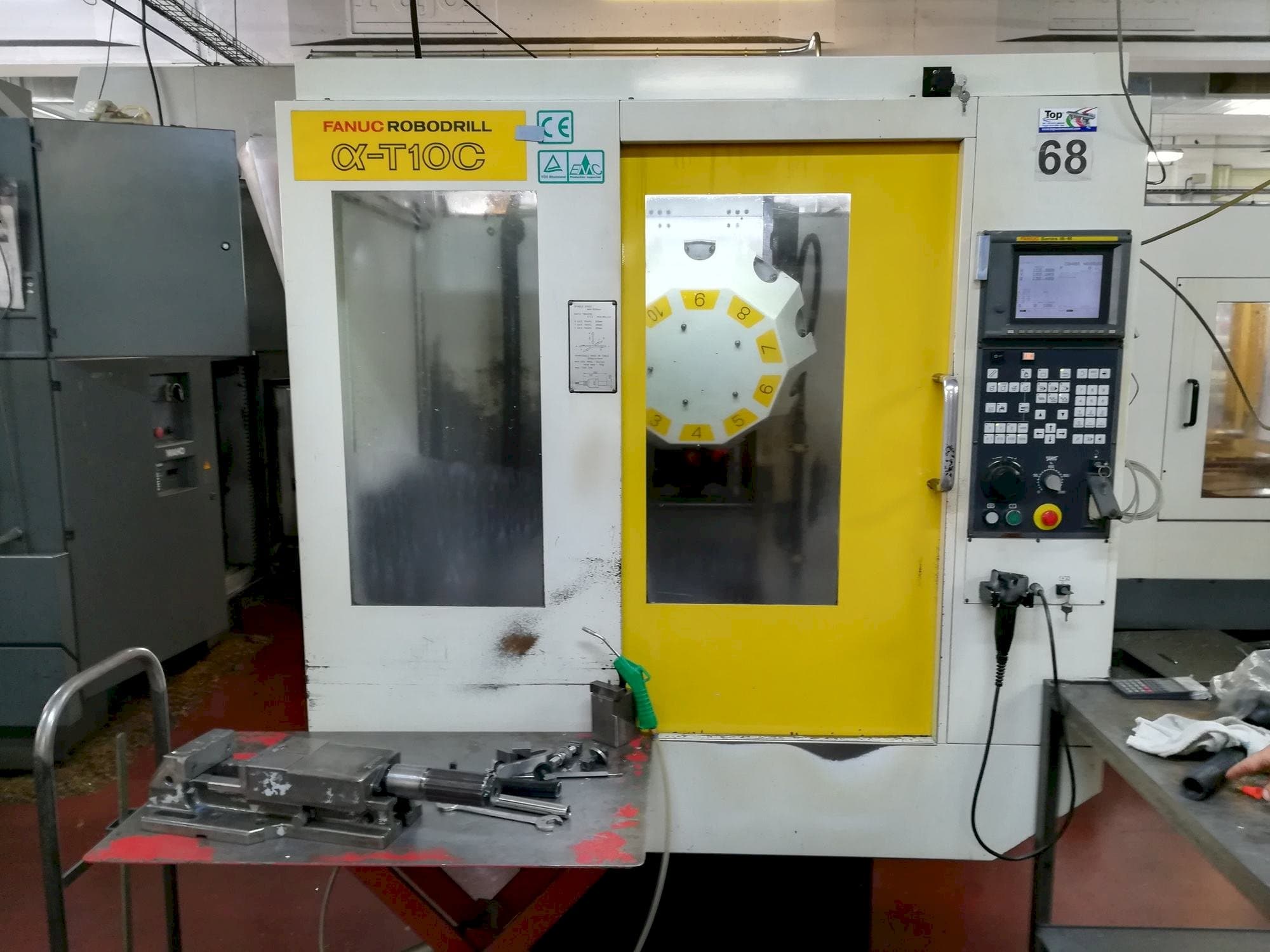 Masina FANUC Robodrill alpha-T 10 C eestvaade