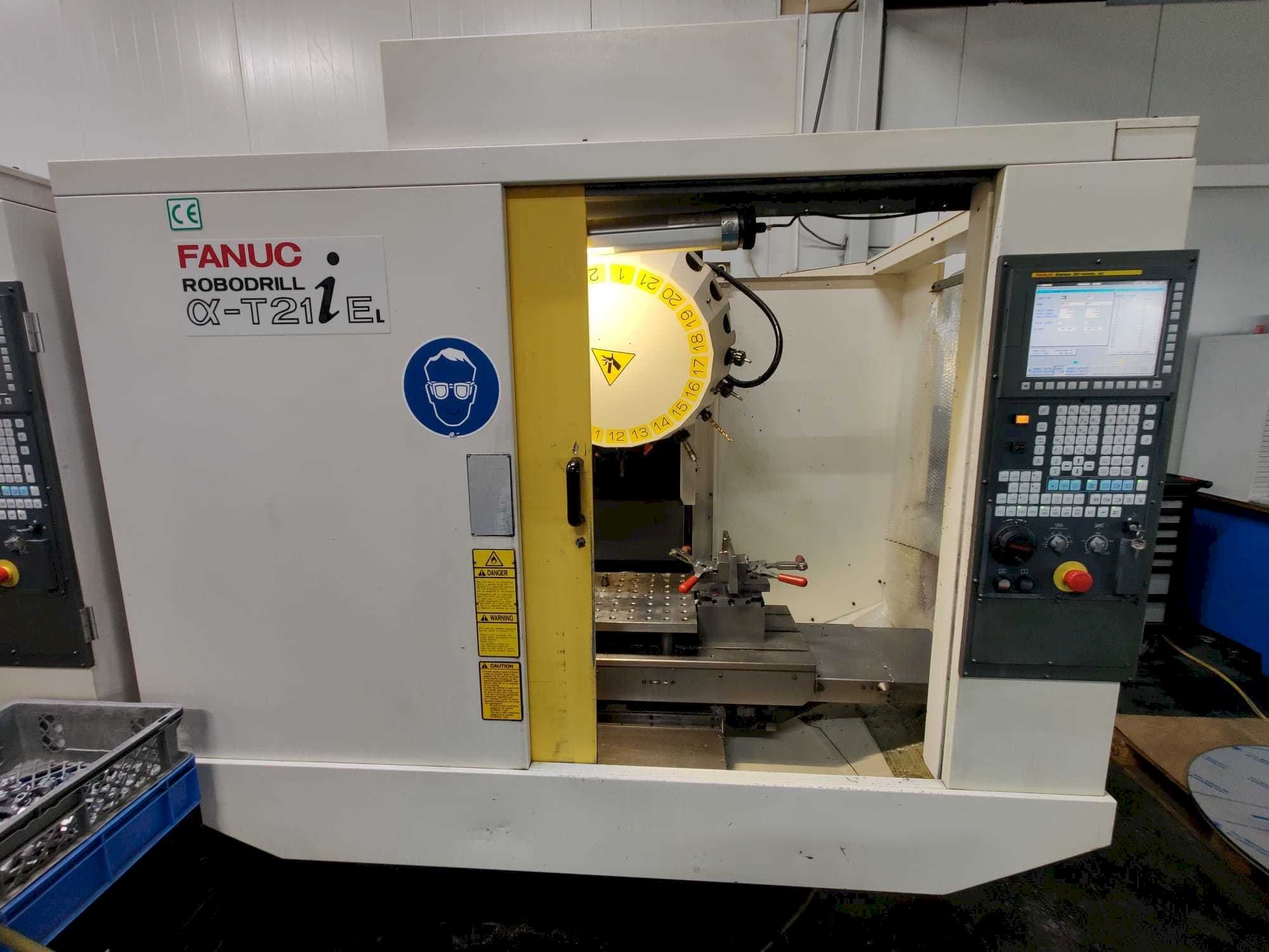Masina FANUC Robodrill α-T21iEL   eestvaade