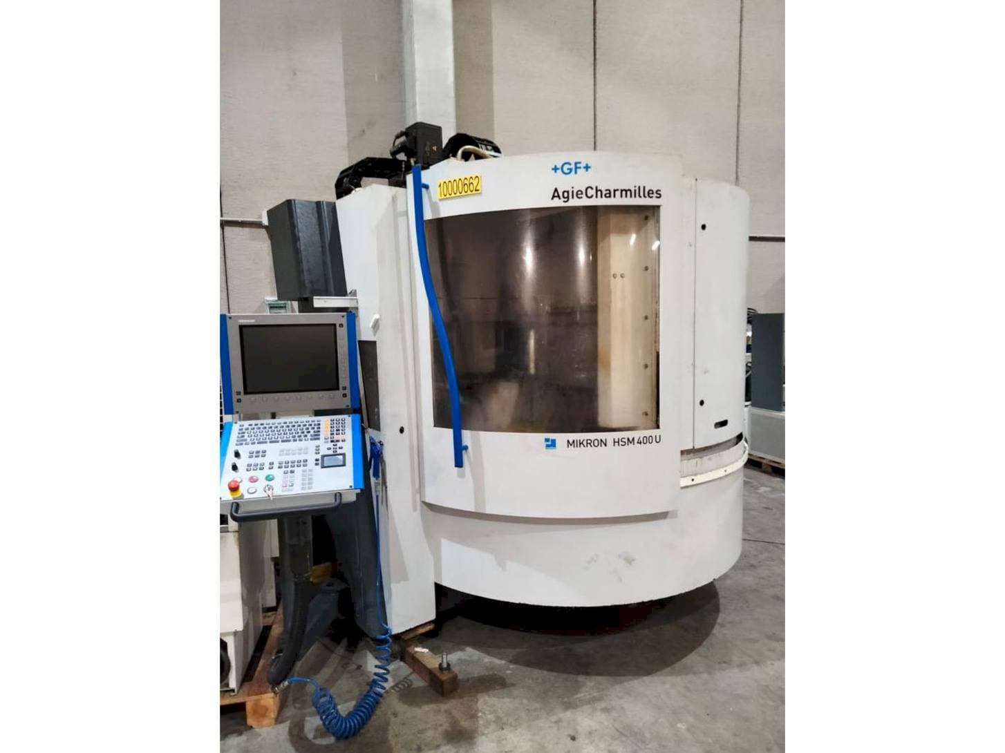 Masina MIKRON HSM 400 U eestvaade