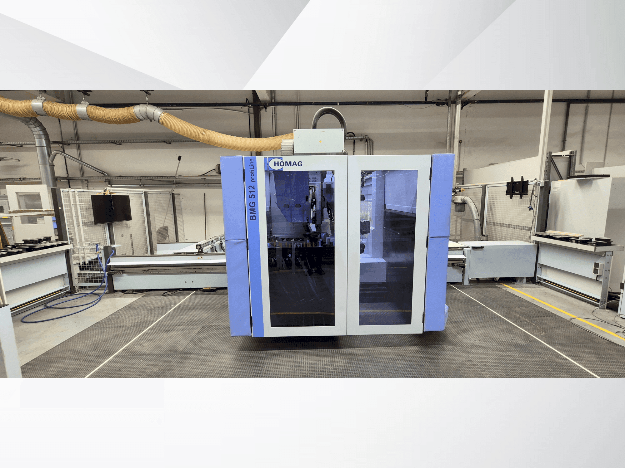 Masina HOMAG PROFI BMG 512/40/12/V/A eestvaade