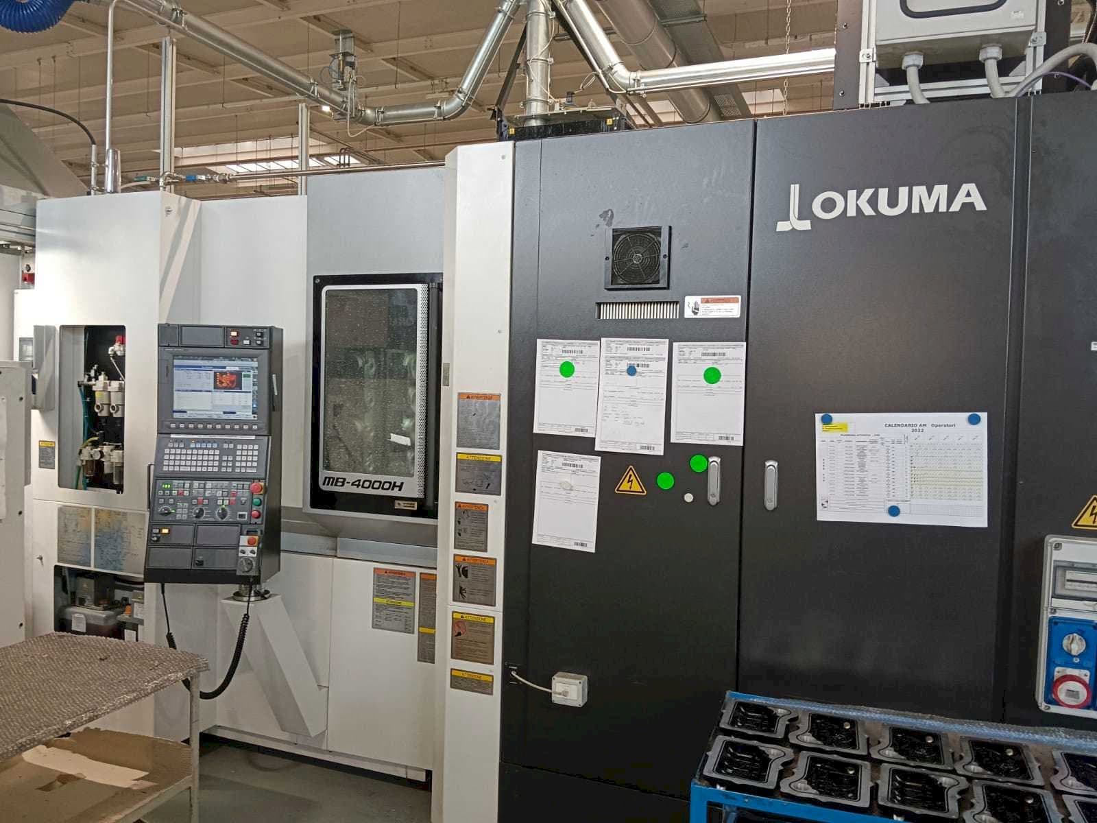 Masina Okuma MB-4000H eestvaade