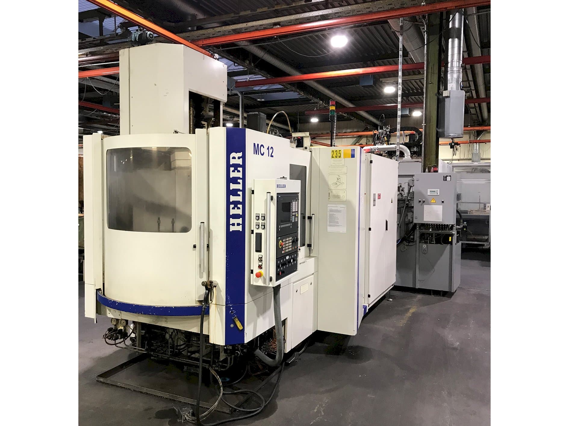 Masina HELLER MC 12 eestvaade