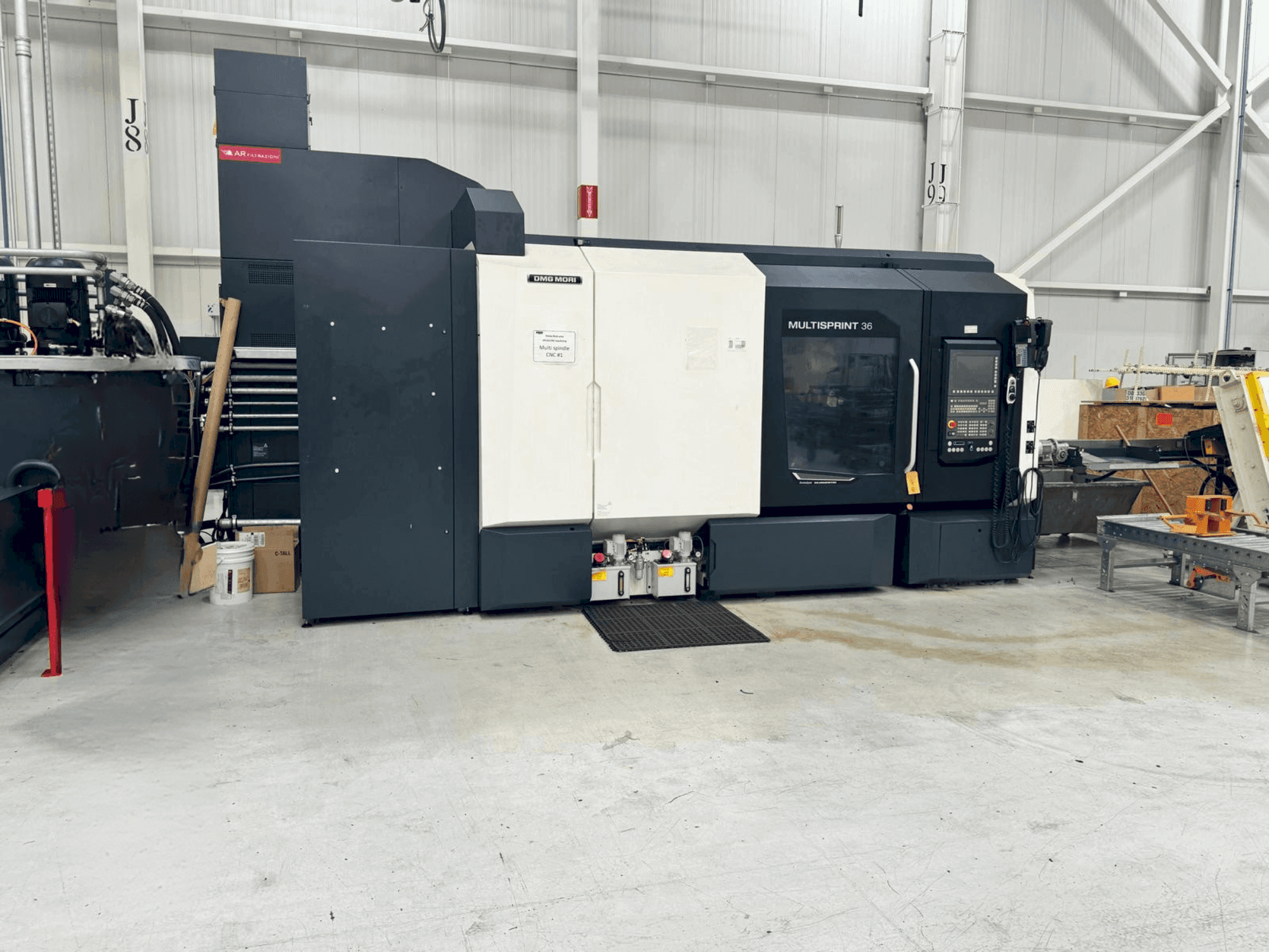 Masina DMG MORI Multisprint 36 eestvaade