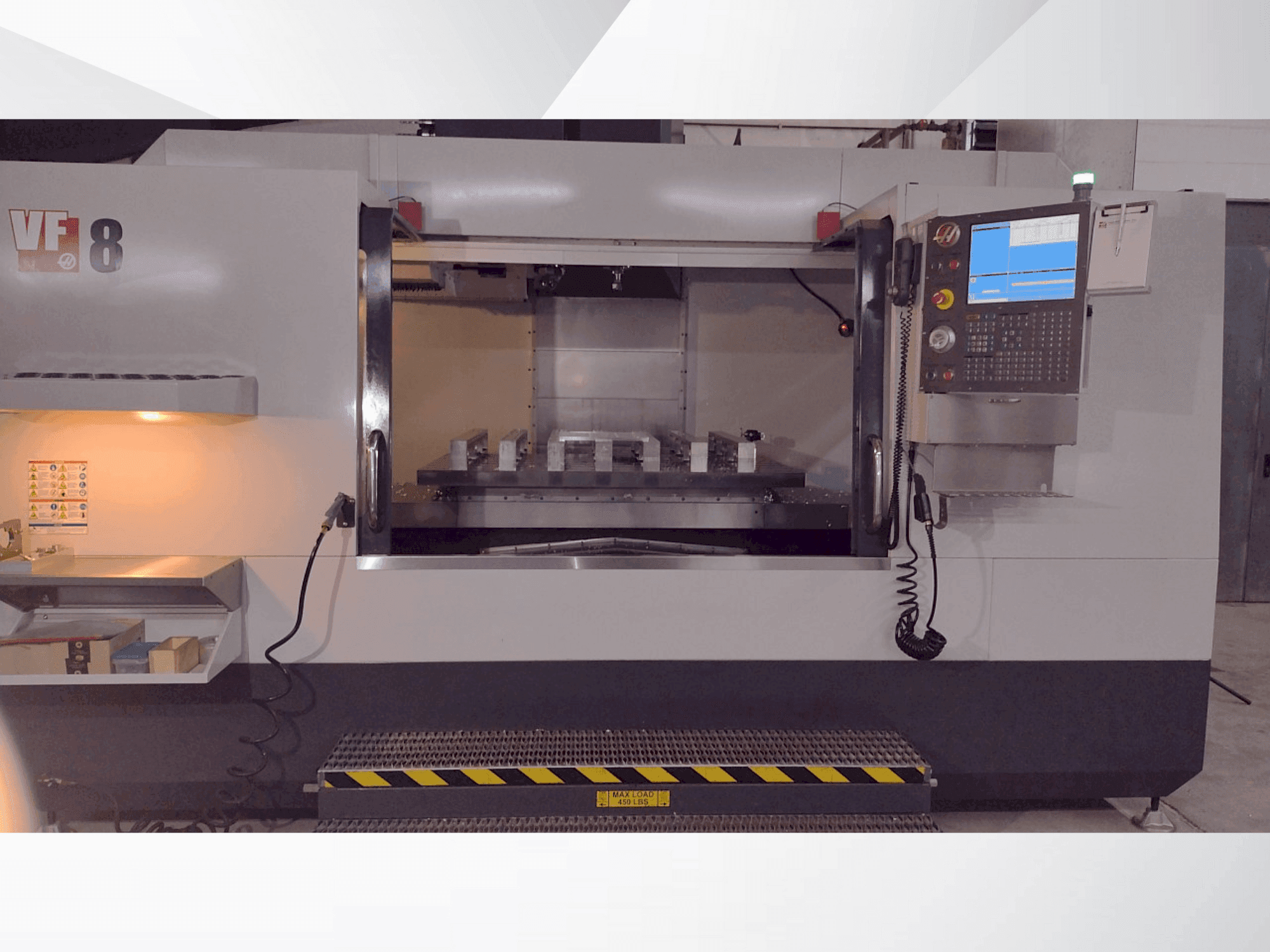 Masina HAAS VF-8/40 eestvaade