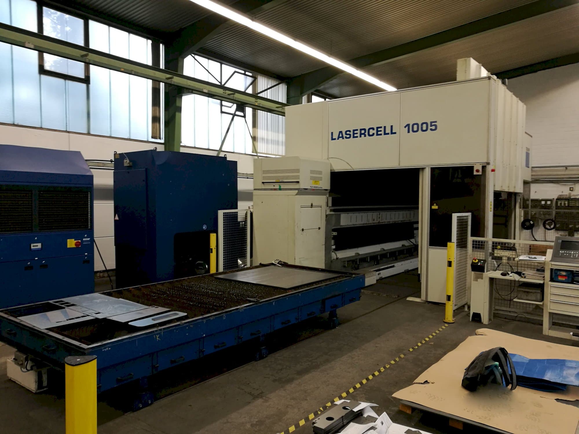 Masinavaade Trumpf Lasercell TLC 1005 vasakult