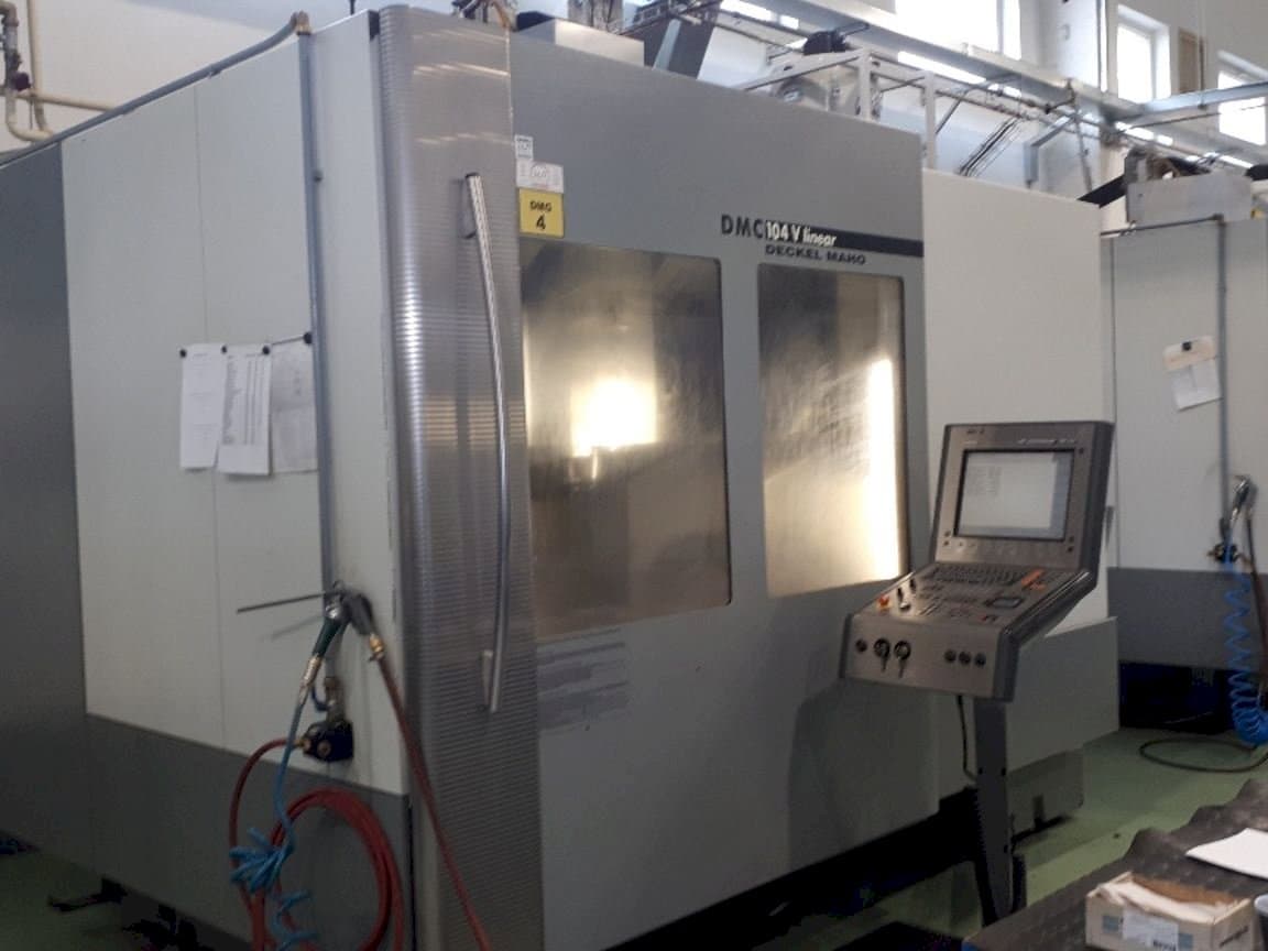 Masina DECKEL MAHO DMC 104 linear eestvaade