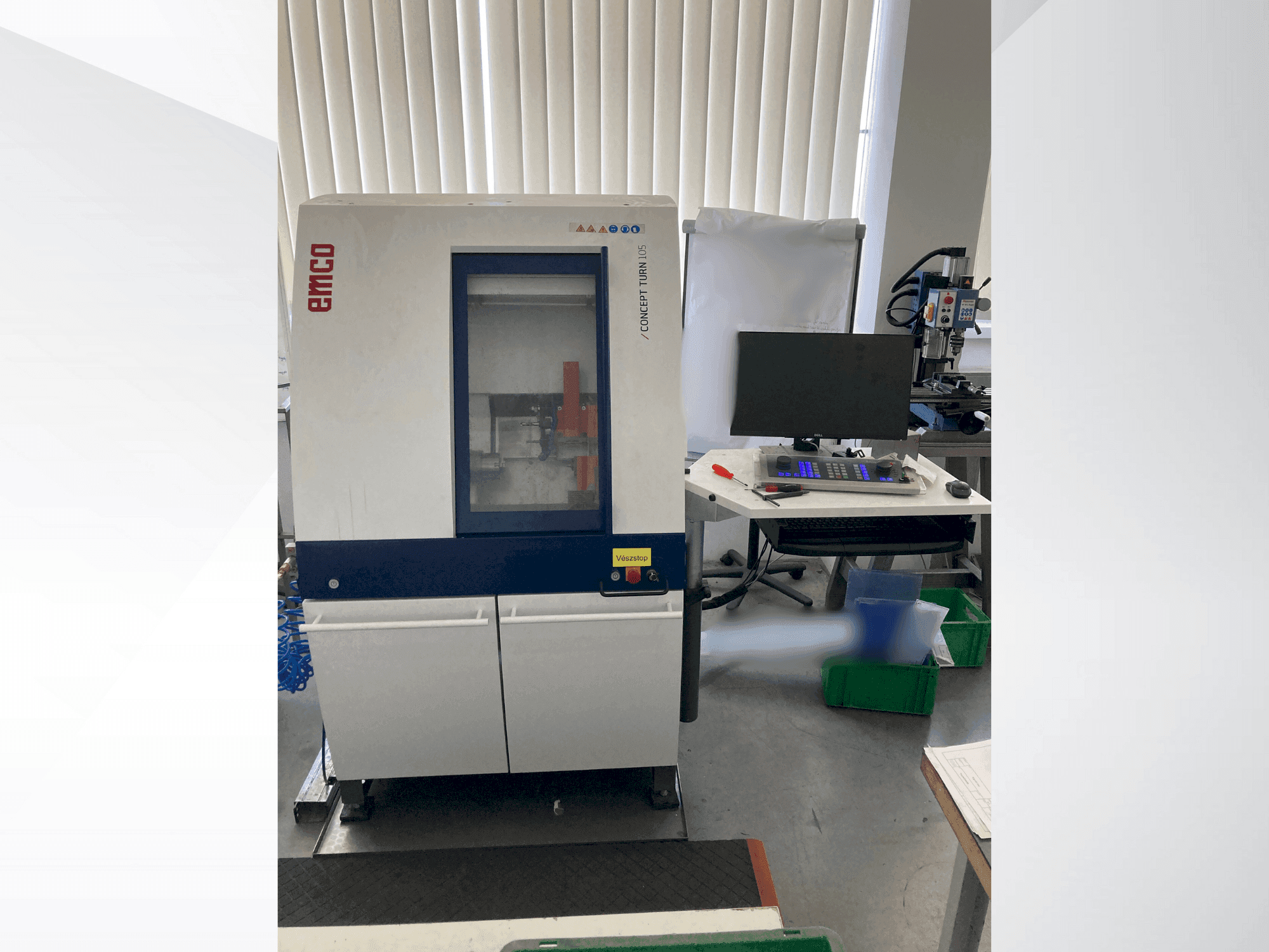 Masina EMCO Concept Turn 105   eestvaade