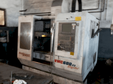 Masina Bridgeport CMV600 22 digital eestvaade