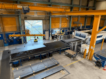 Masina TRUMPF TruLaser 8000 eestvaade