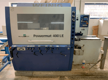Masina WEINIG / DIMTER POWERMAT 400LE eestvaade