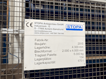 Masina TRUMPF STOPA LiftMasterCompact eestvaade