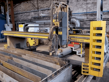 Masina ESAB Combirex DX 4000 eestvaade