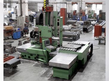 Masina TOS WFQ 80 CNC eestvaade