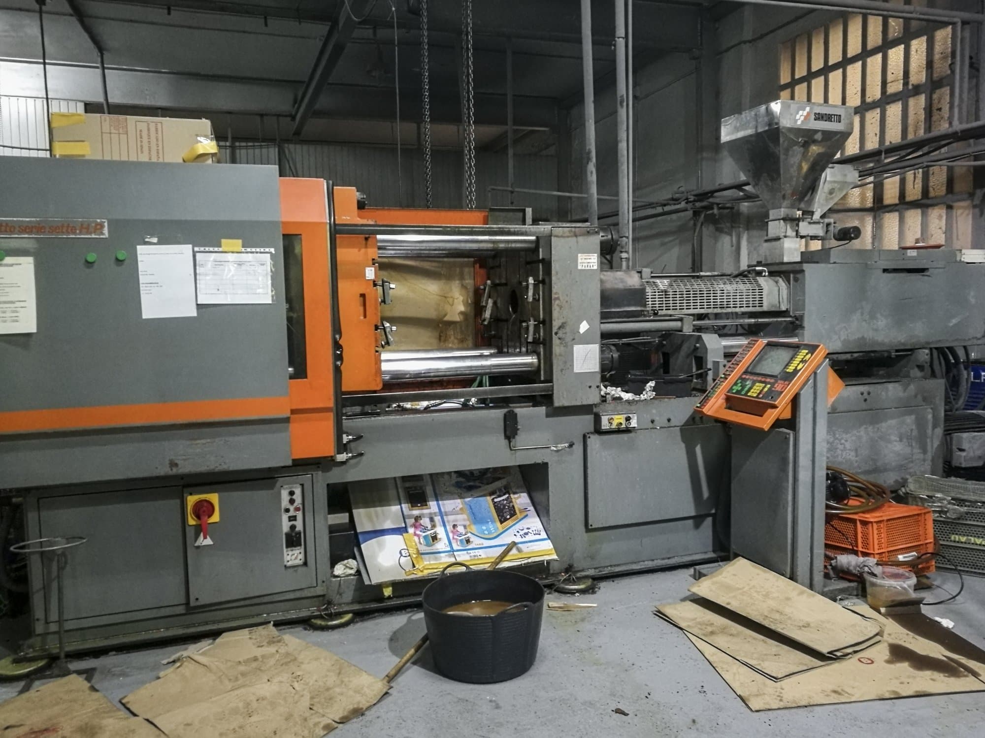 Masina SANDRETTO S.7.250   eestvaade