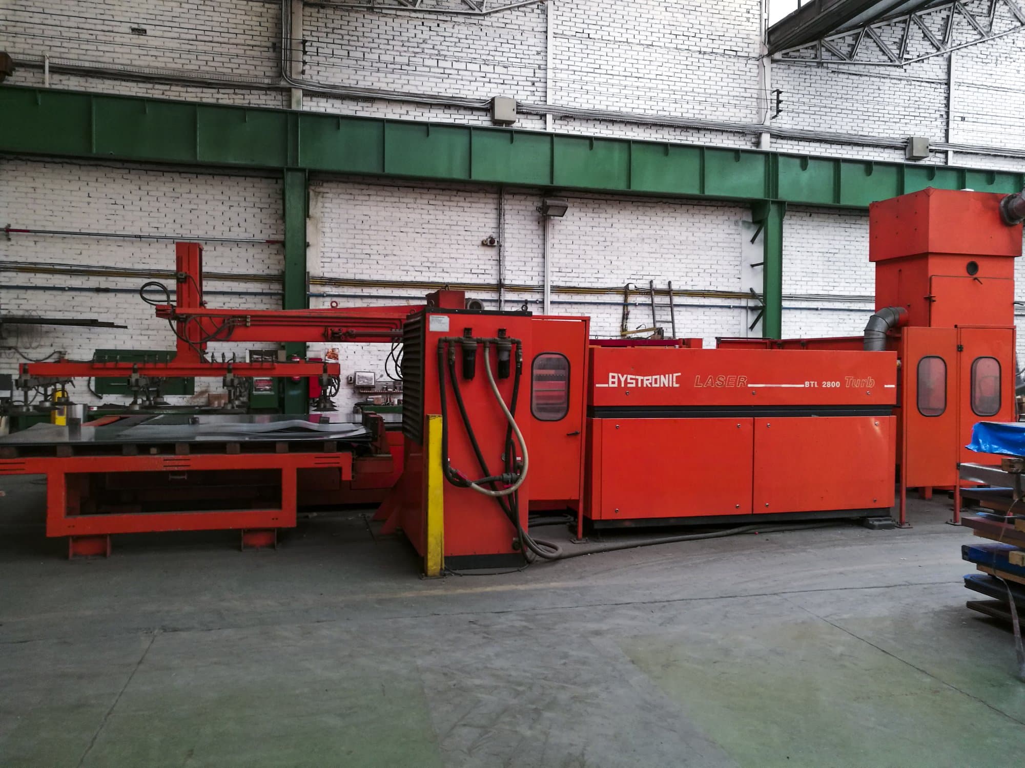 Masina Bystronic Bystar 3015 BTL 2800 tööruum