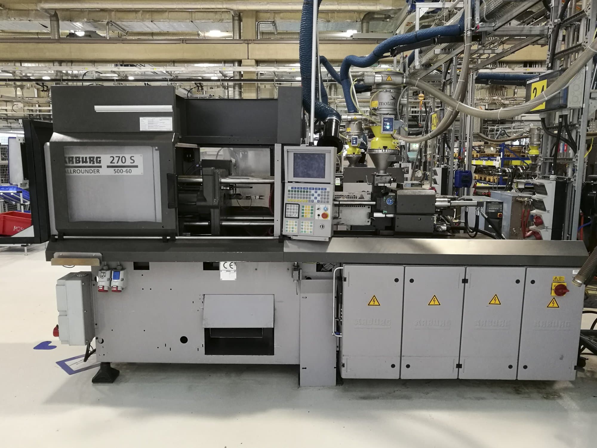 Masina Arburg 270S 500-60 eestvaade