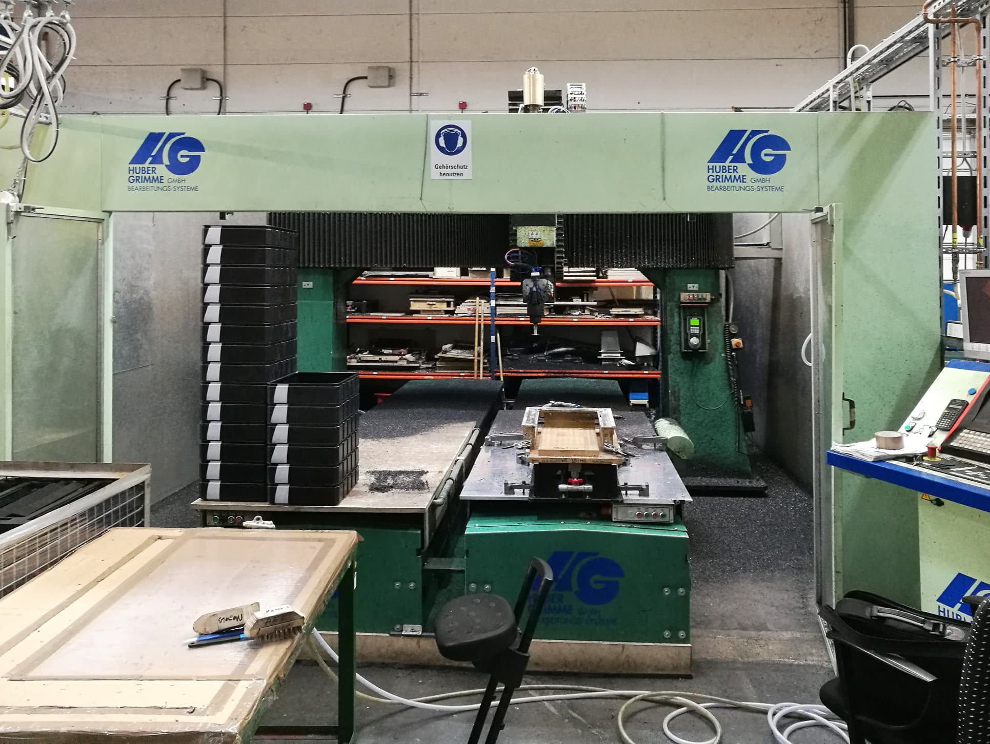 Masina Huber&Grimme HG3000T eestvaade