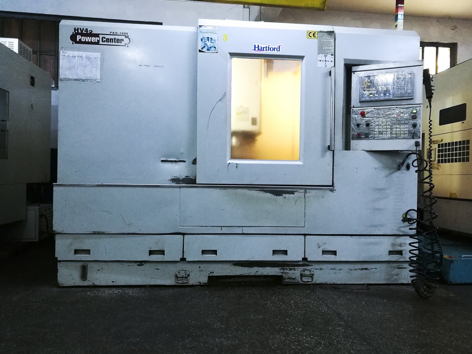 Masina Hartford PRO1000S tööruum
