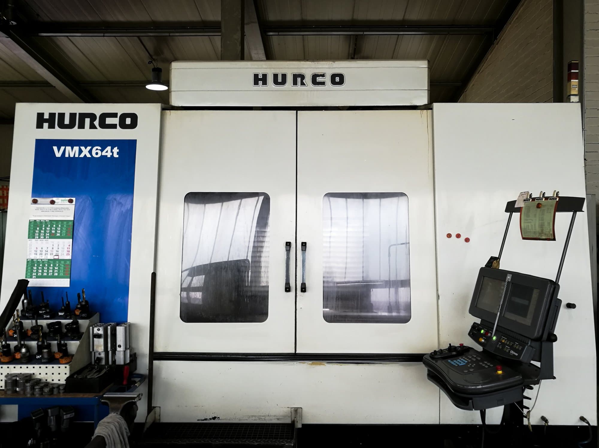 Masina Hurco VMX64/40T   tööruum