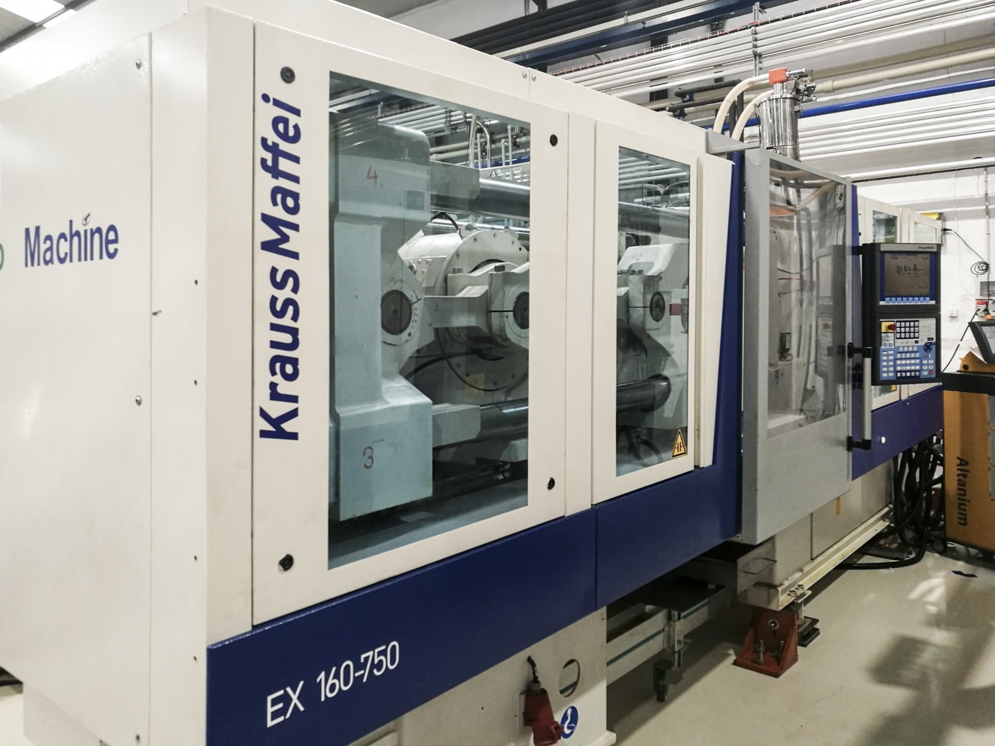 Masinavaade Krauss Maffei 160-750 EX vasakult