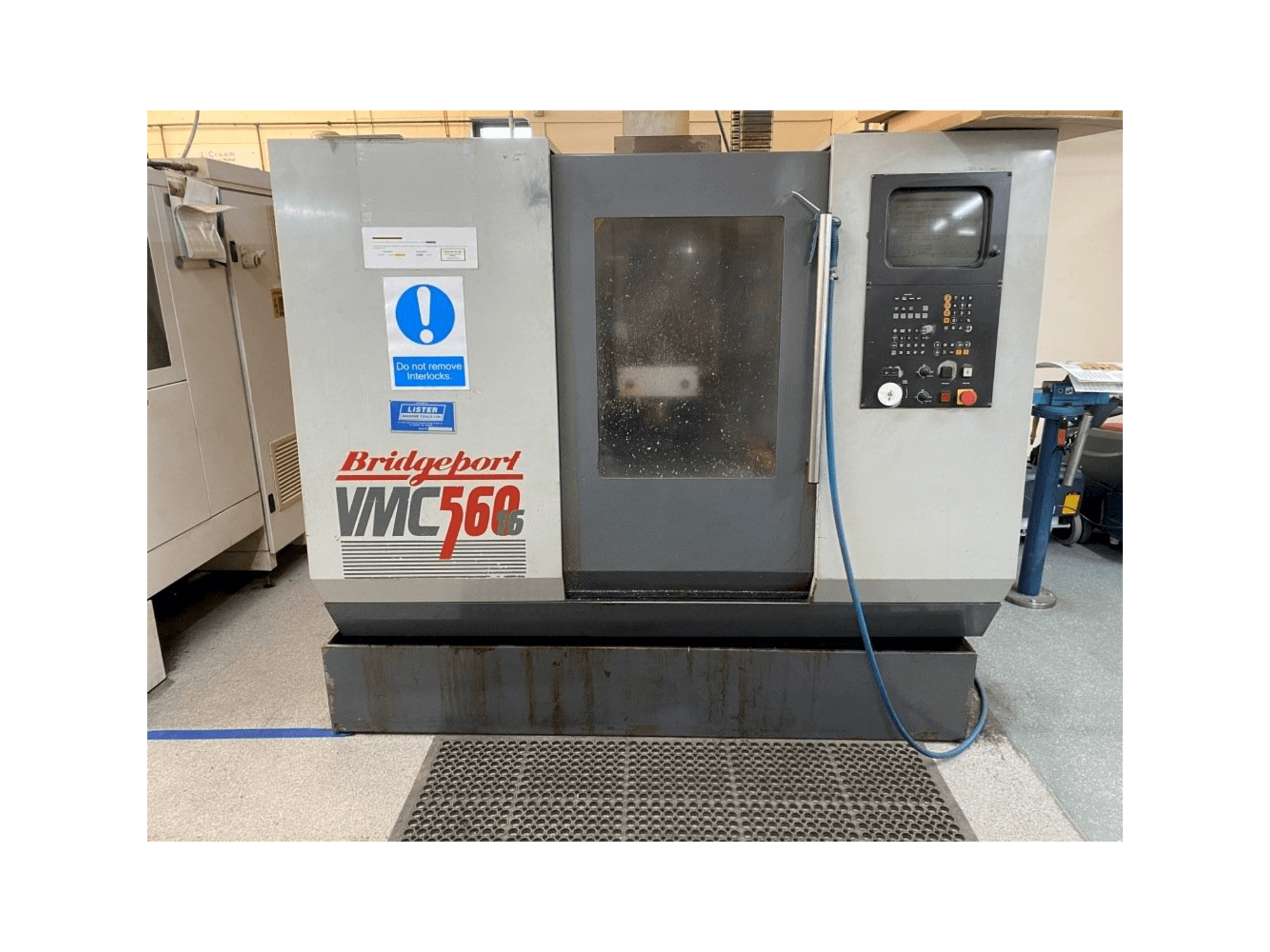 Masina Bridgeport VMC 560/16 eestvaade