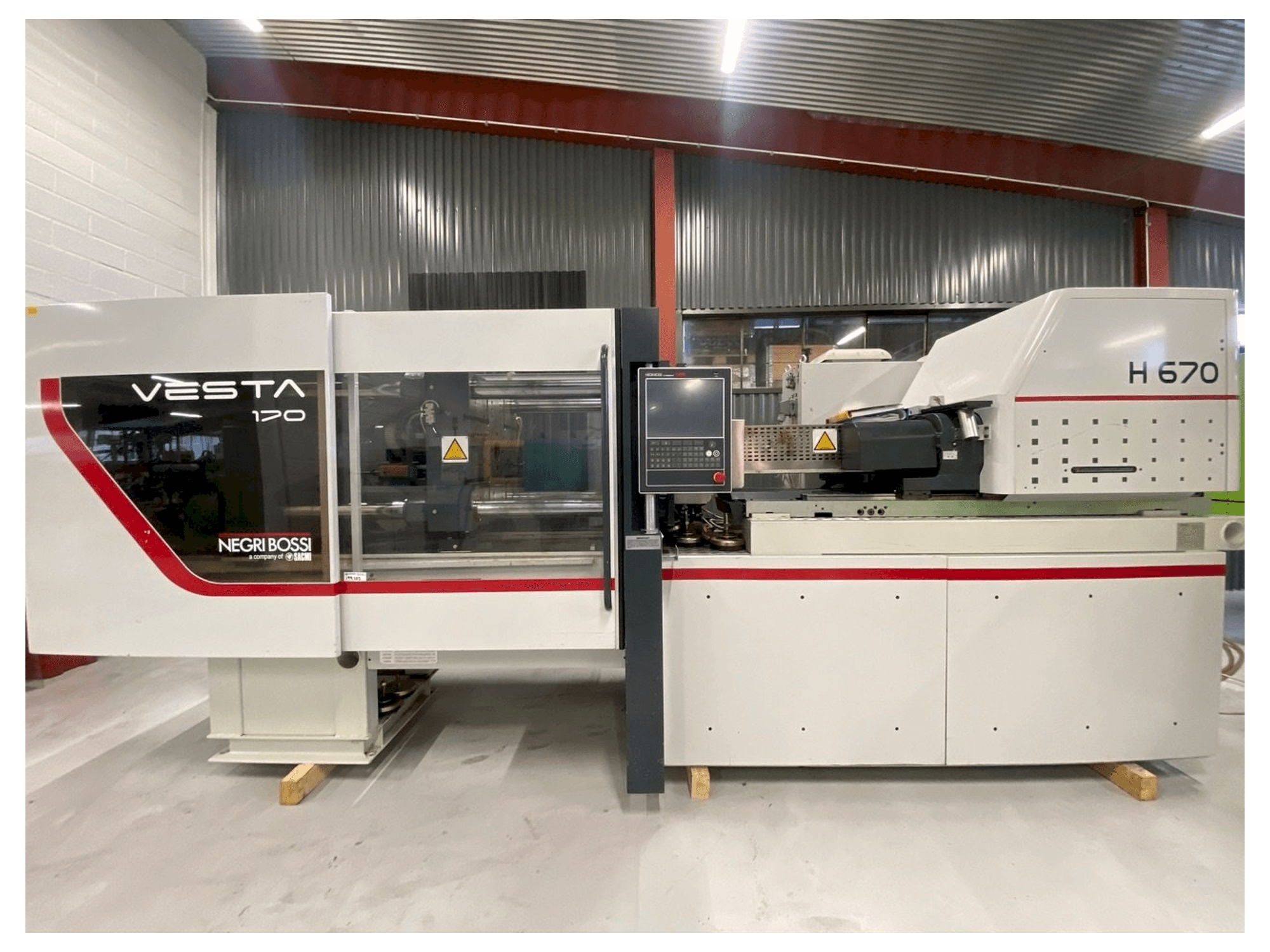 Masina Negri Bossi VE170, M151 eestvaade