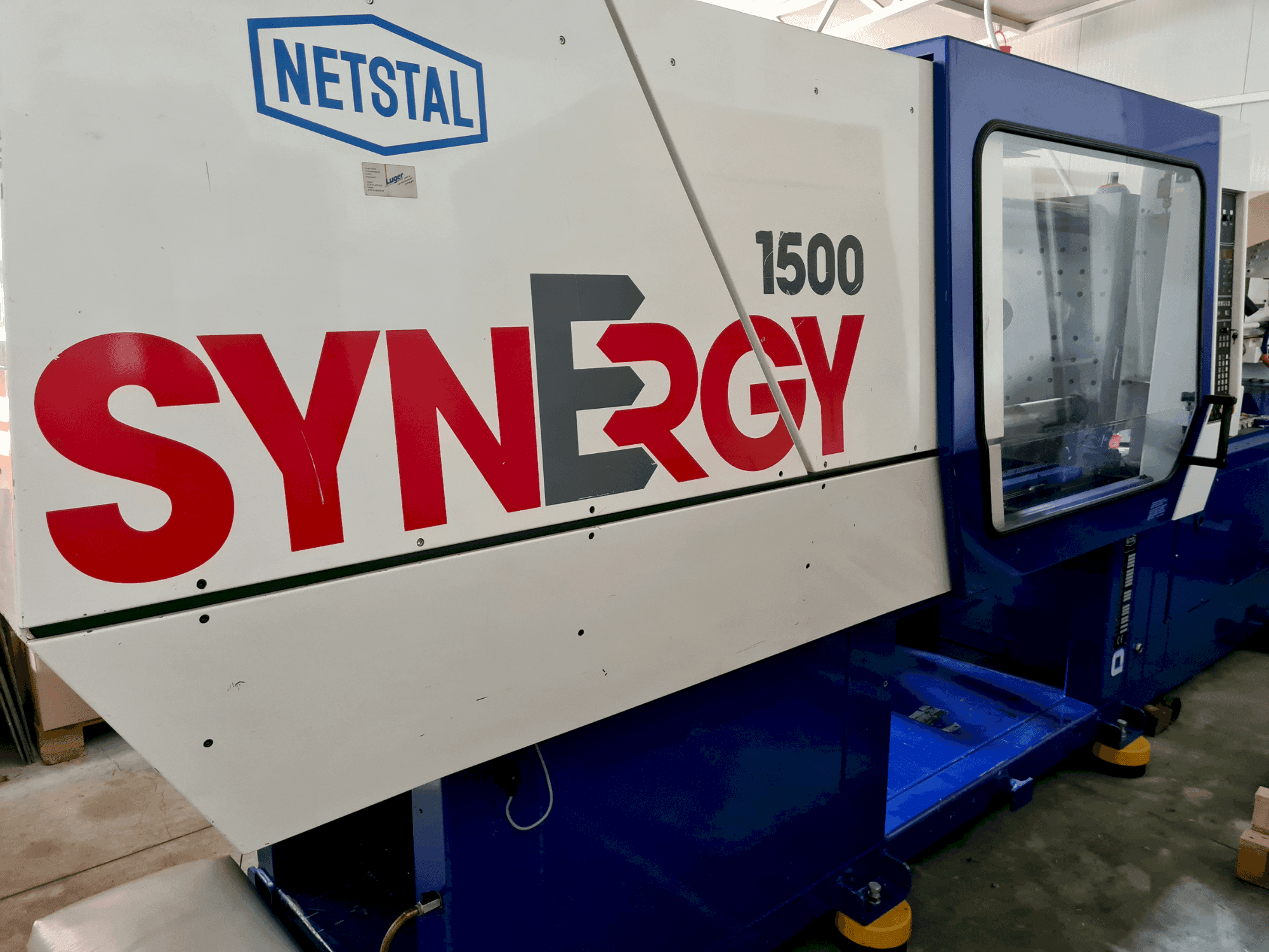 Masina Netstal SYNERGY 1500-600 eestvaade