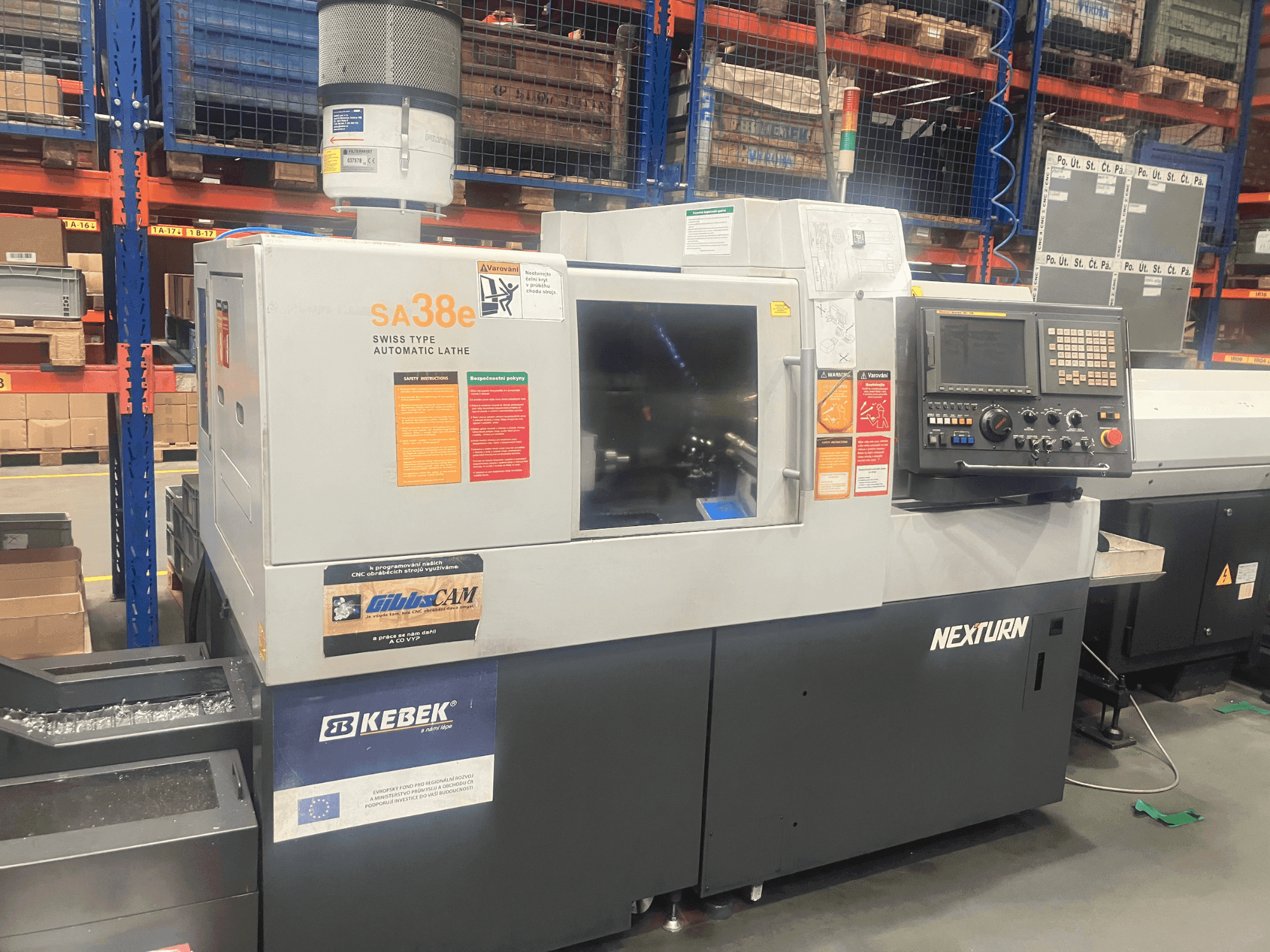 Masina Nexturn SA-38e eestvaade