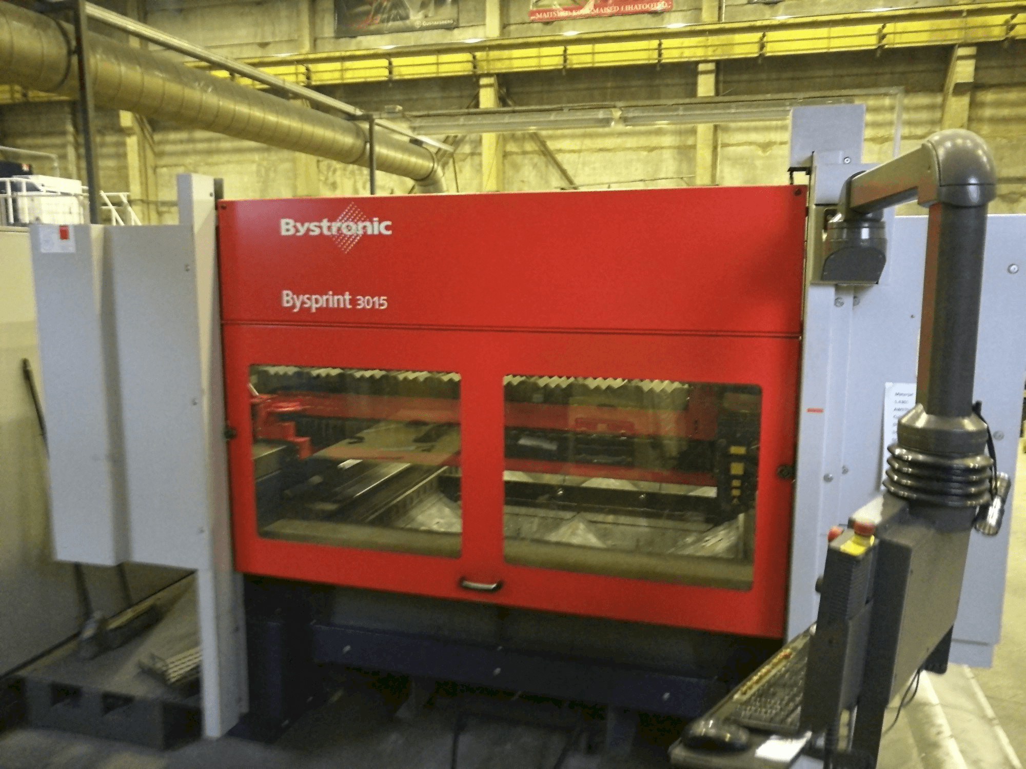 Masina Bystronic Bysprint 3015 eestvaade