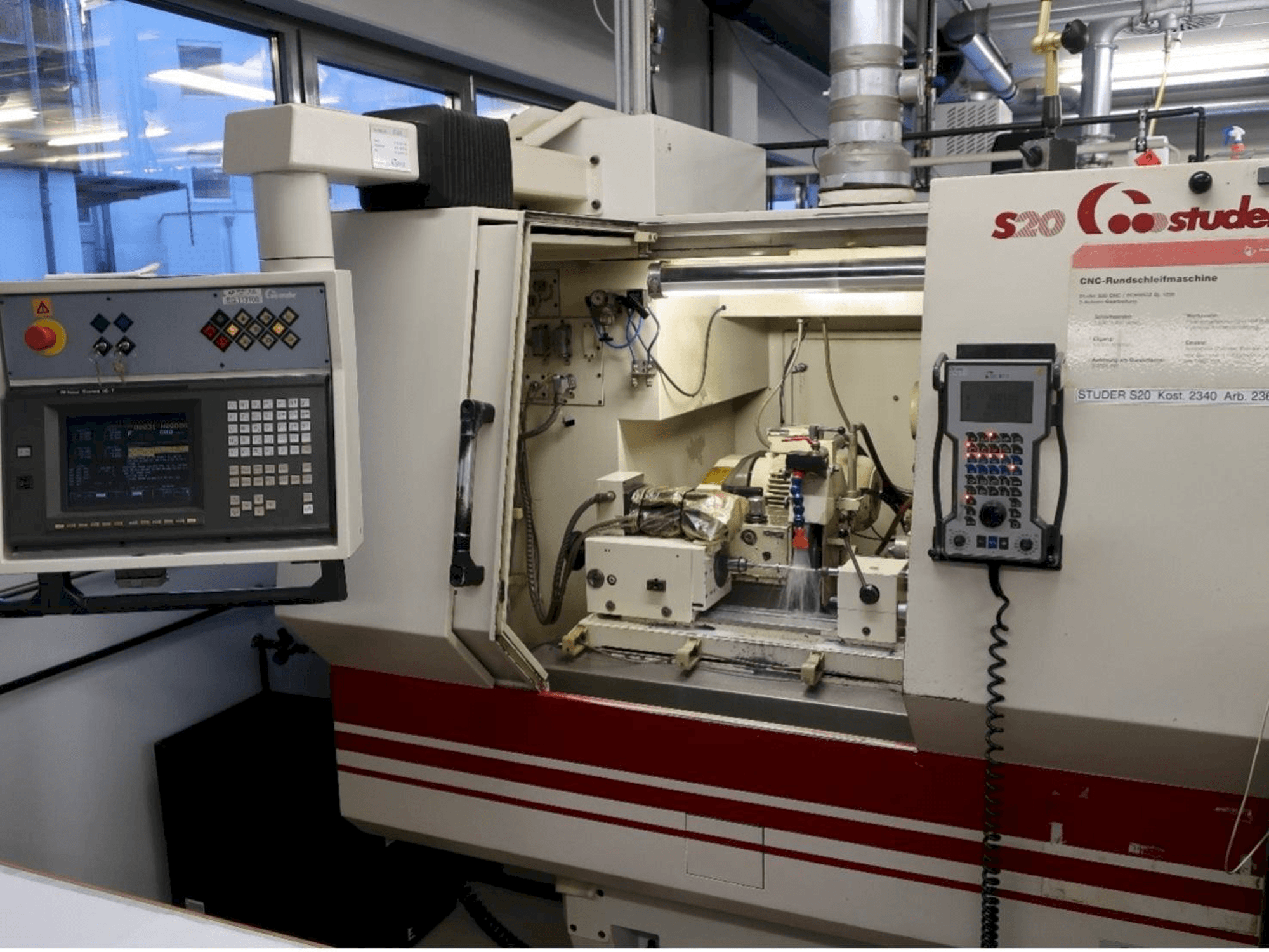 Masina STUDER S20-CNC eestvaade