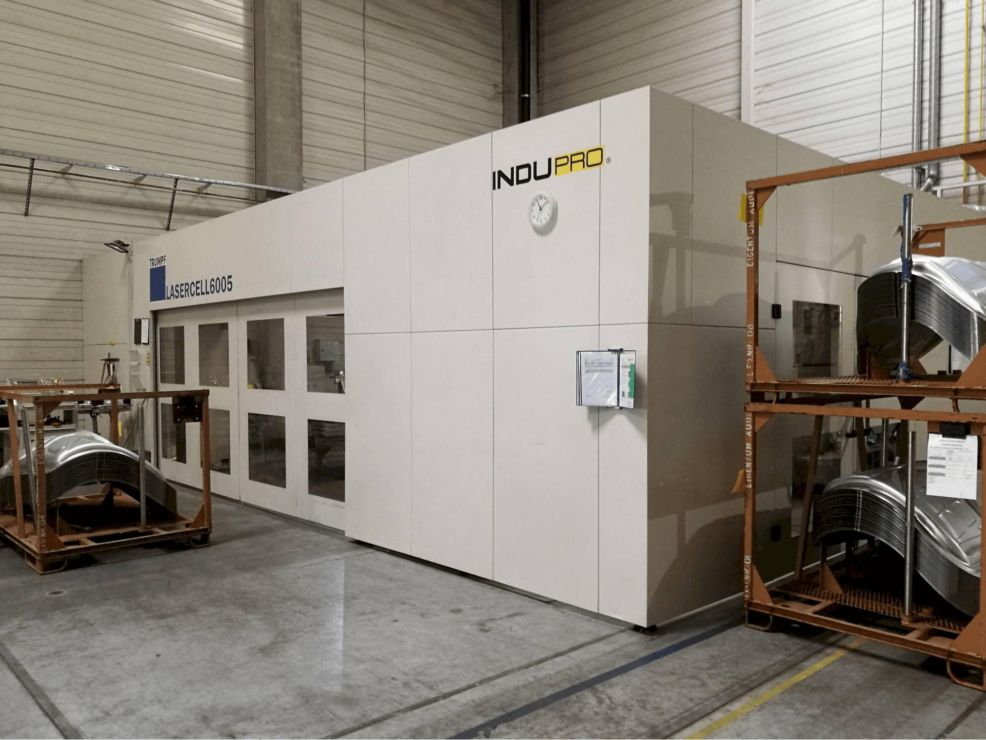 Masinavaade Trumpf Lasercell 6005 paremalt