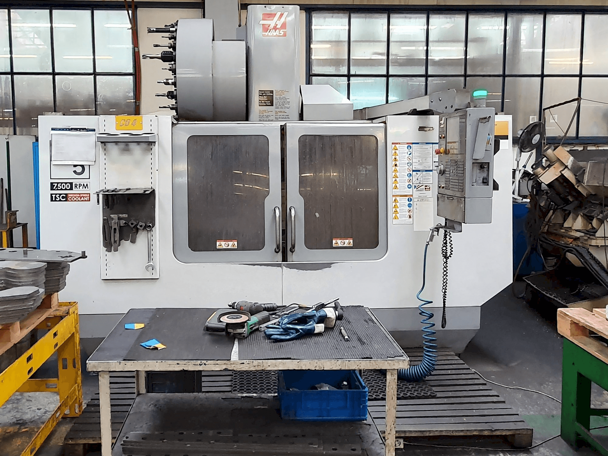 Masina HAAS VF-5 / 50HE eestvaade
