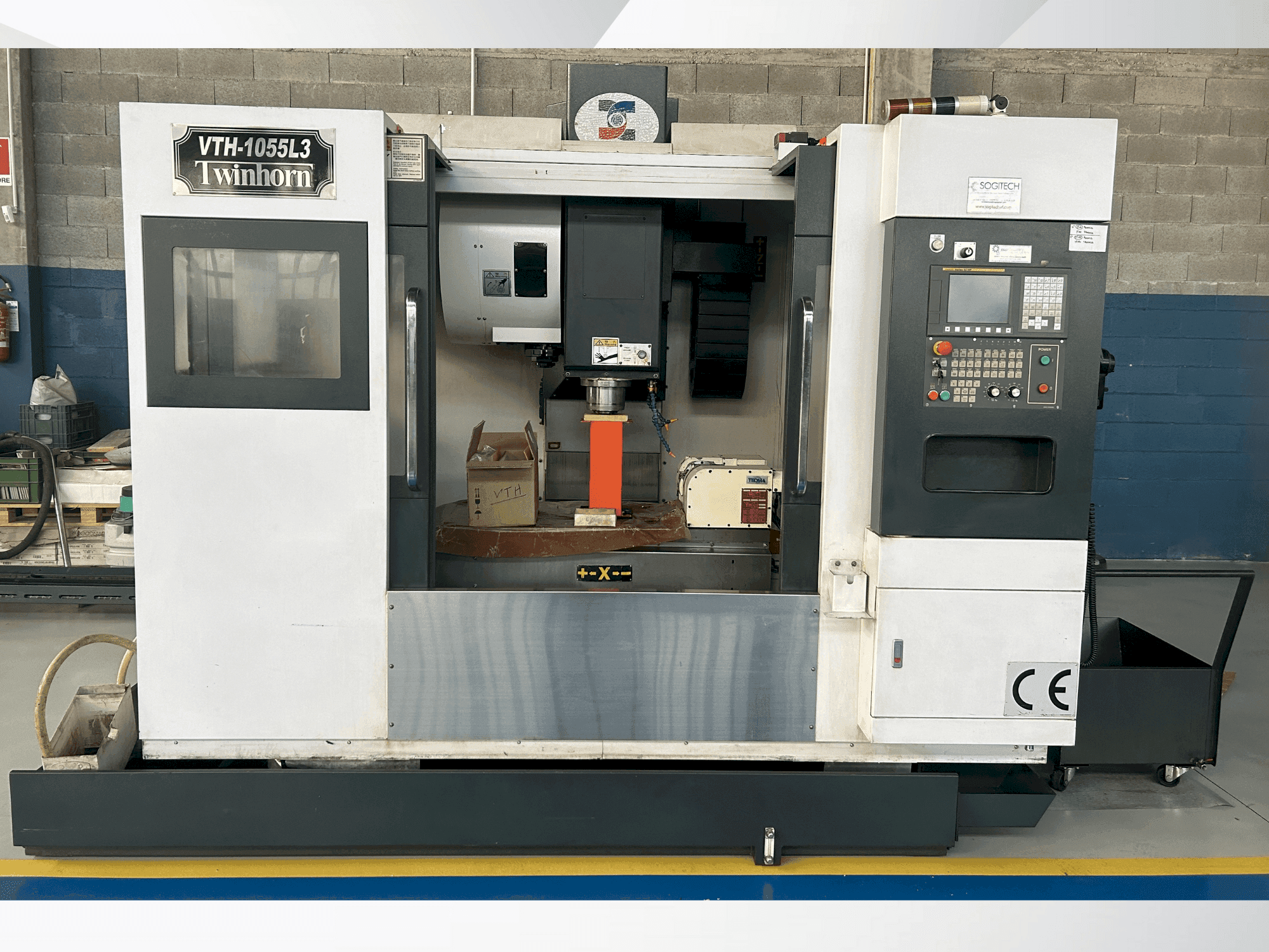 Masina Twinhorn VTH-1055L3 eestvaade